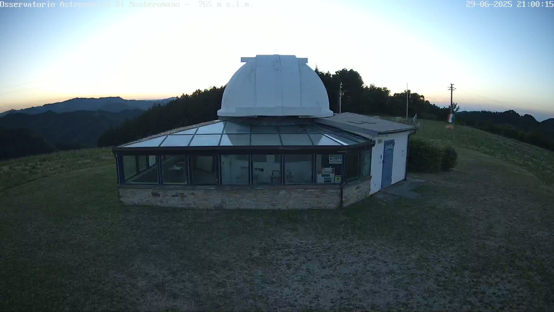 Brisighella, Mount Romano Astronomical Observatory Live Cam - Ravenna, Italy