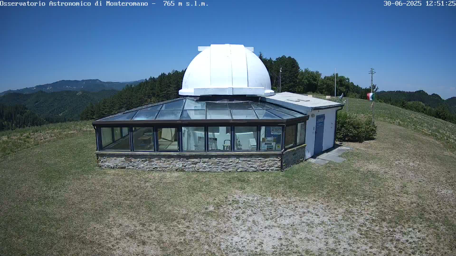 Brisighella, Mount Romano Astronomical Observatory Live Cam - Ravenna, Italy