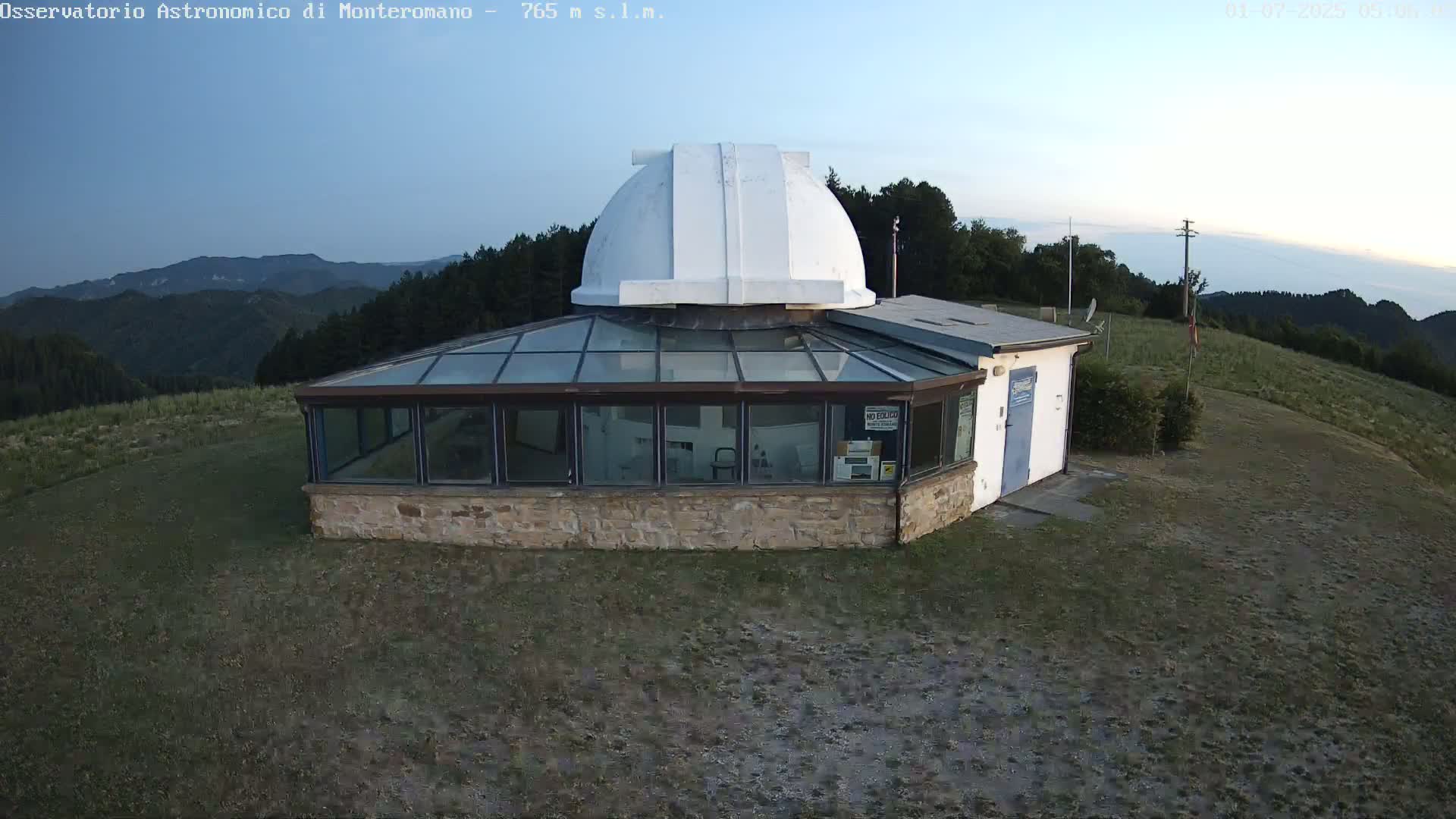 Brisighella, Mount Romano Astronomical Observatory Live Cam - Ravenna, Italy