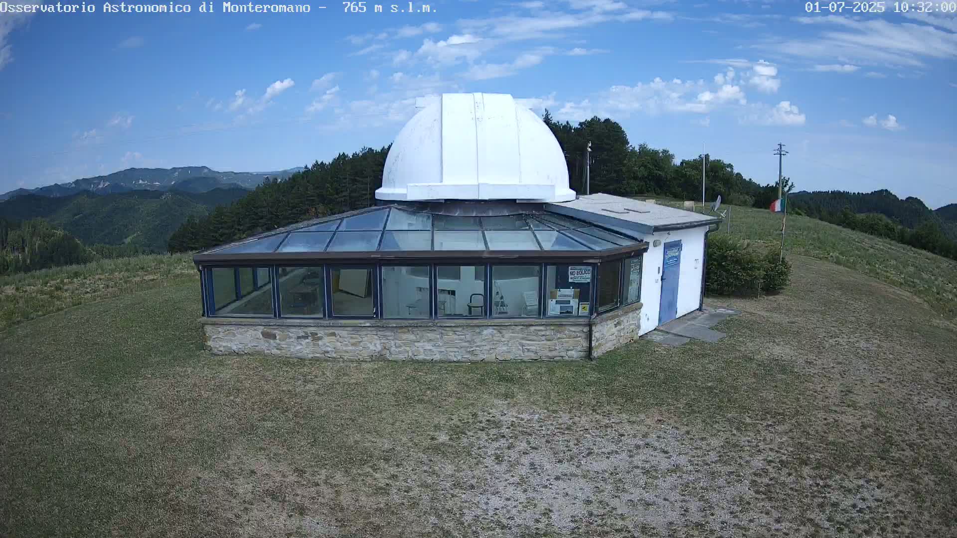 Brisighella, Mount Romano Astronomical Observatory Live Cam - Ravenna, Italy