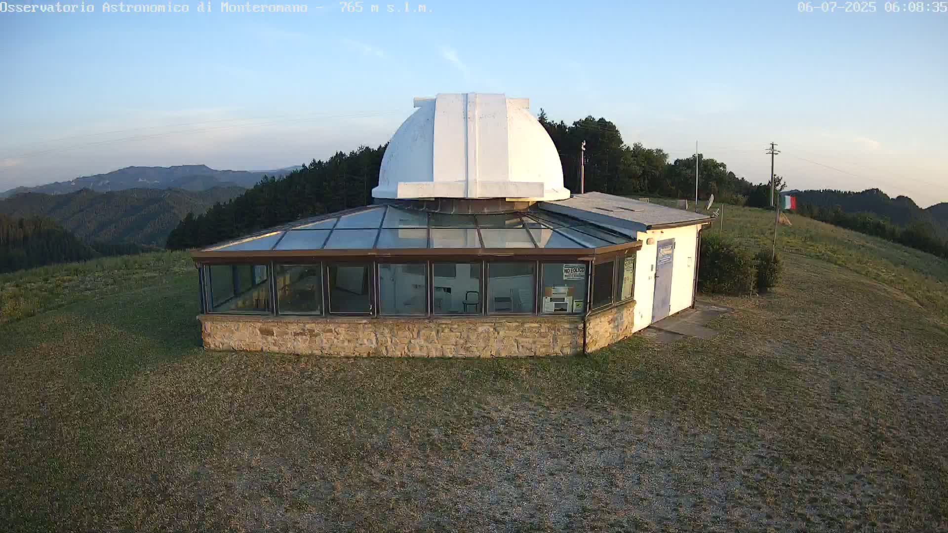 Brisighella, Mount Romano Astronomical Observatory Live Cam - Ravenna, Italy