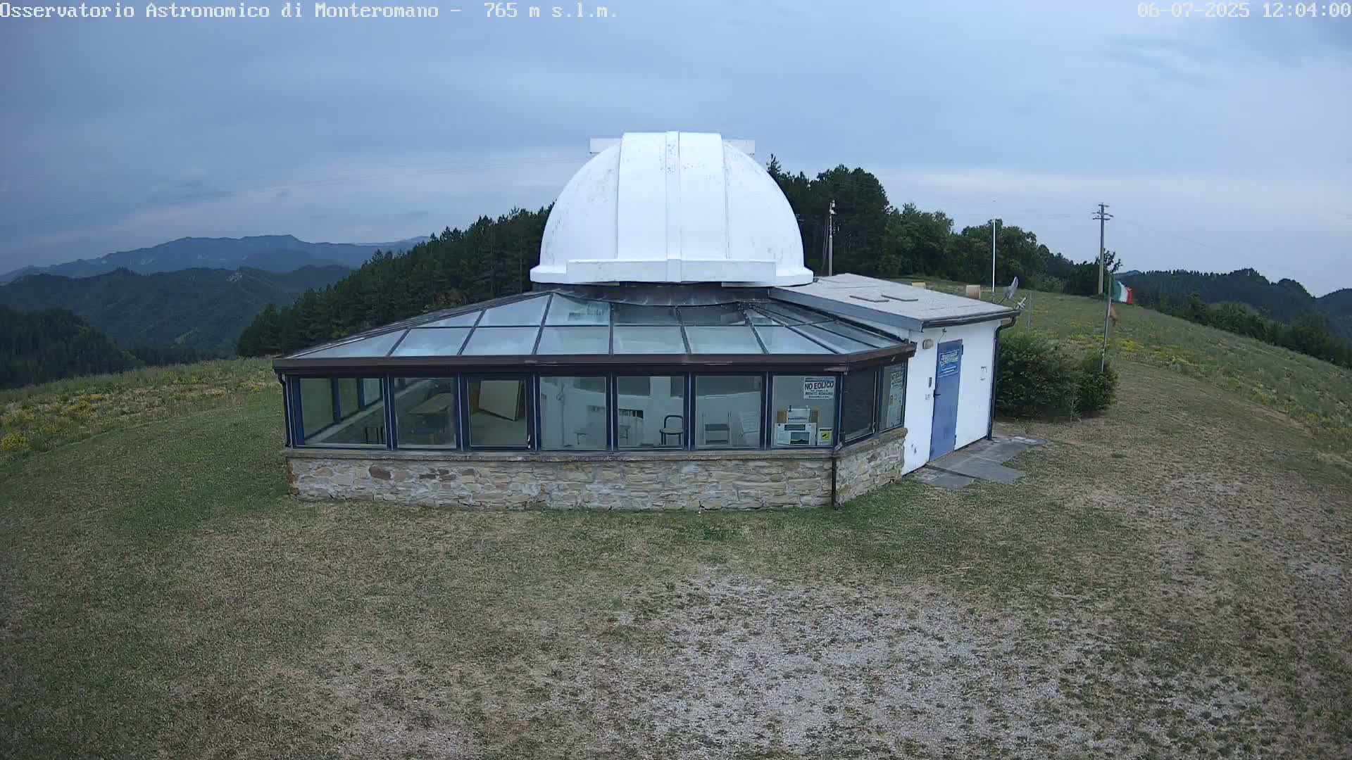 Brisighella, Mount Romano Astronomical Observatory Live Cam - Ravenna, Italy