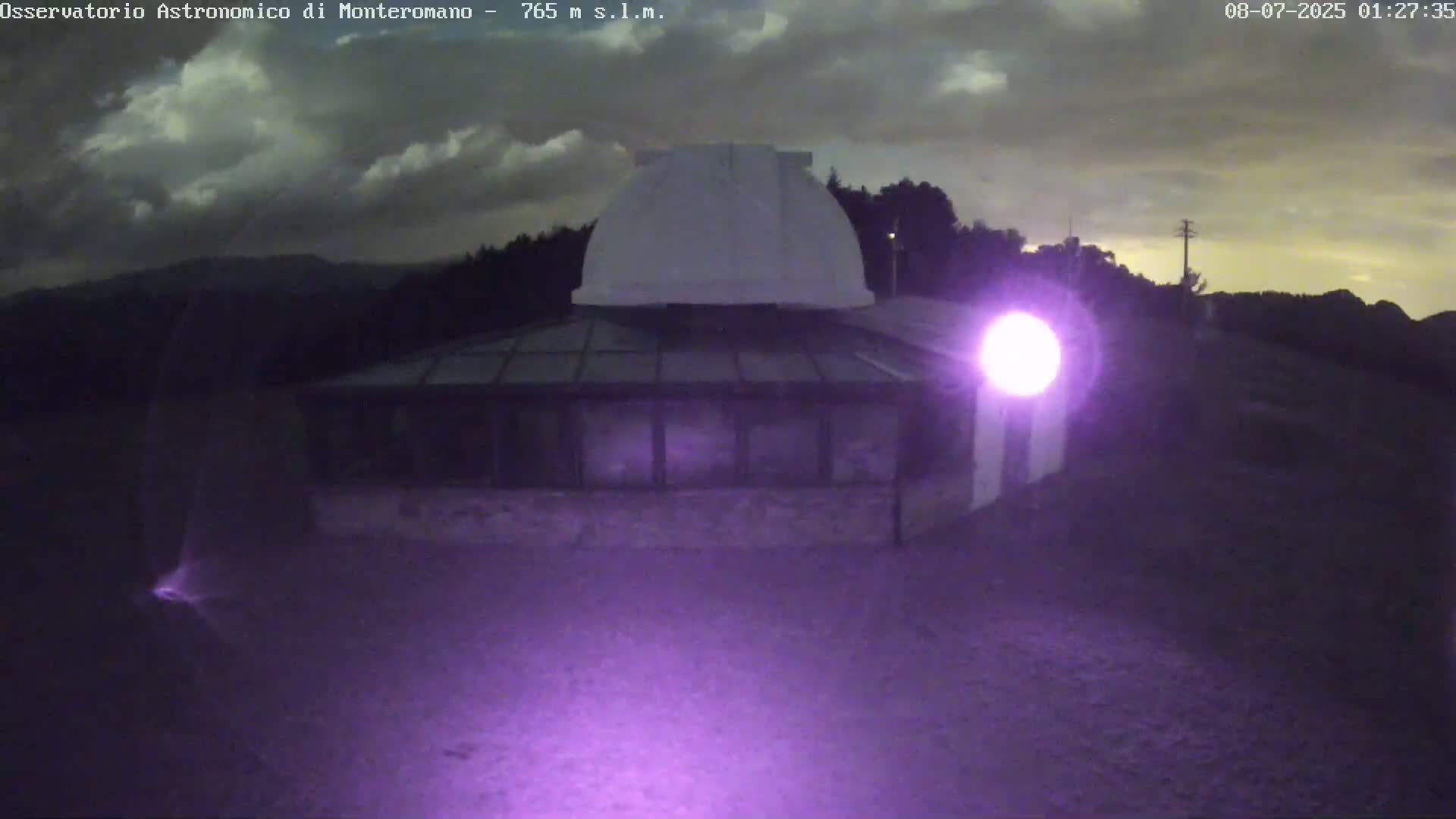 Brisighella, Mount Romano Astronomical Observatory Live Cam - Ravenna, Italy