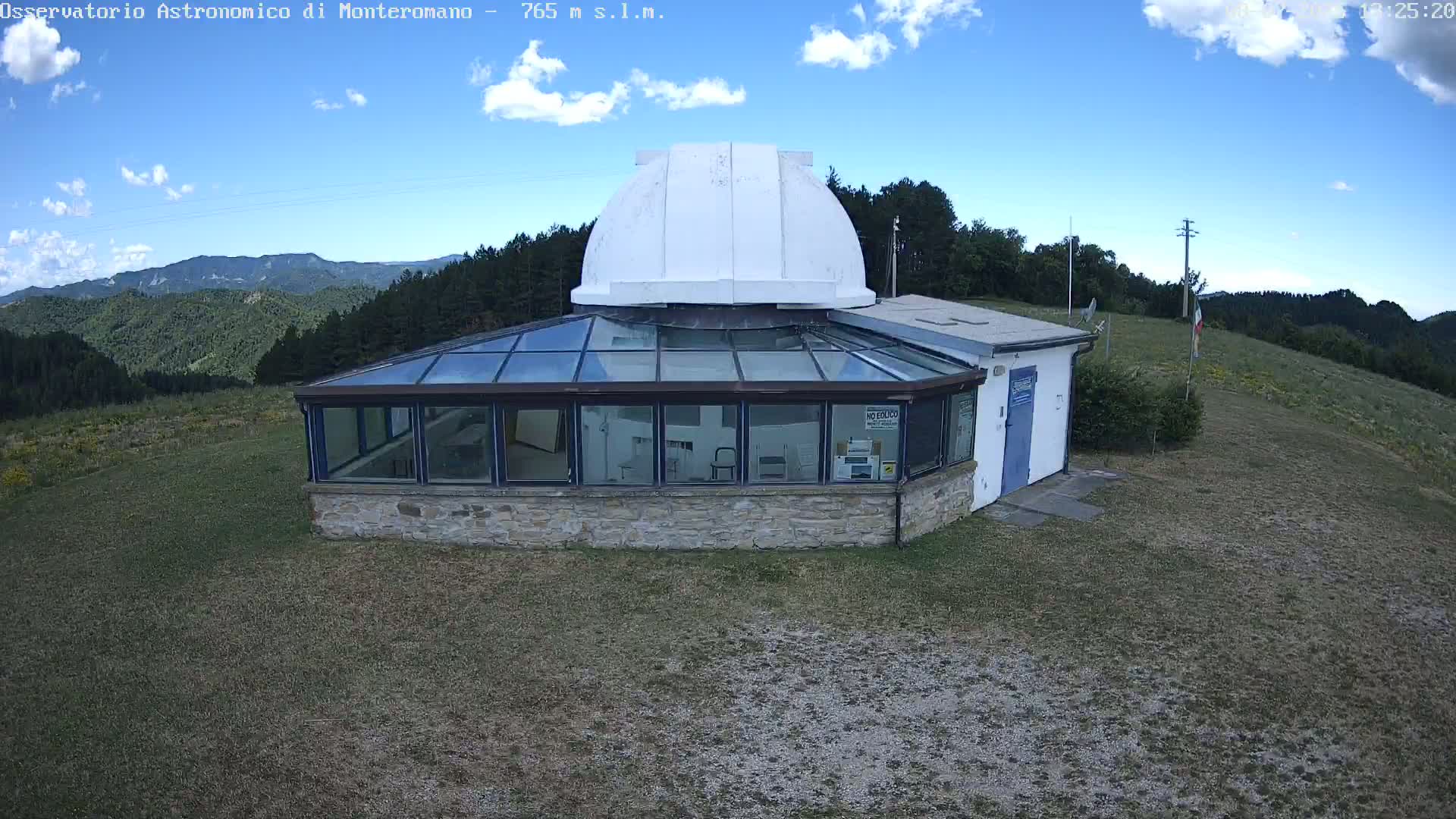 Brisighella, Mount Romano Astronomical Observatory Live Cam - Ravenna, Italy