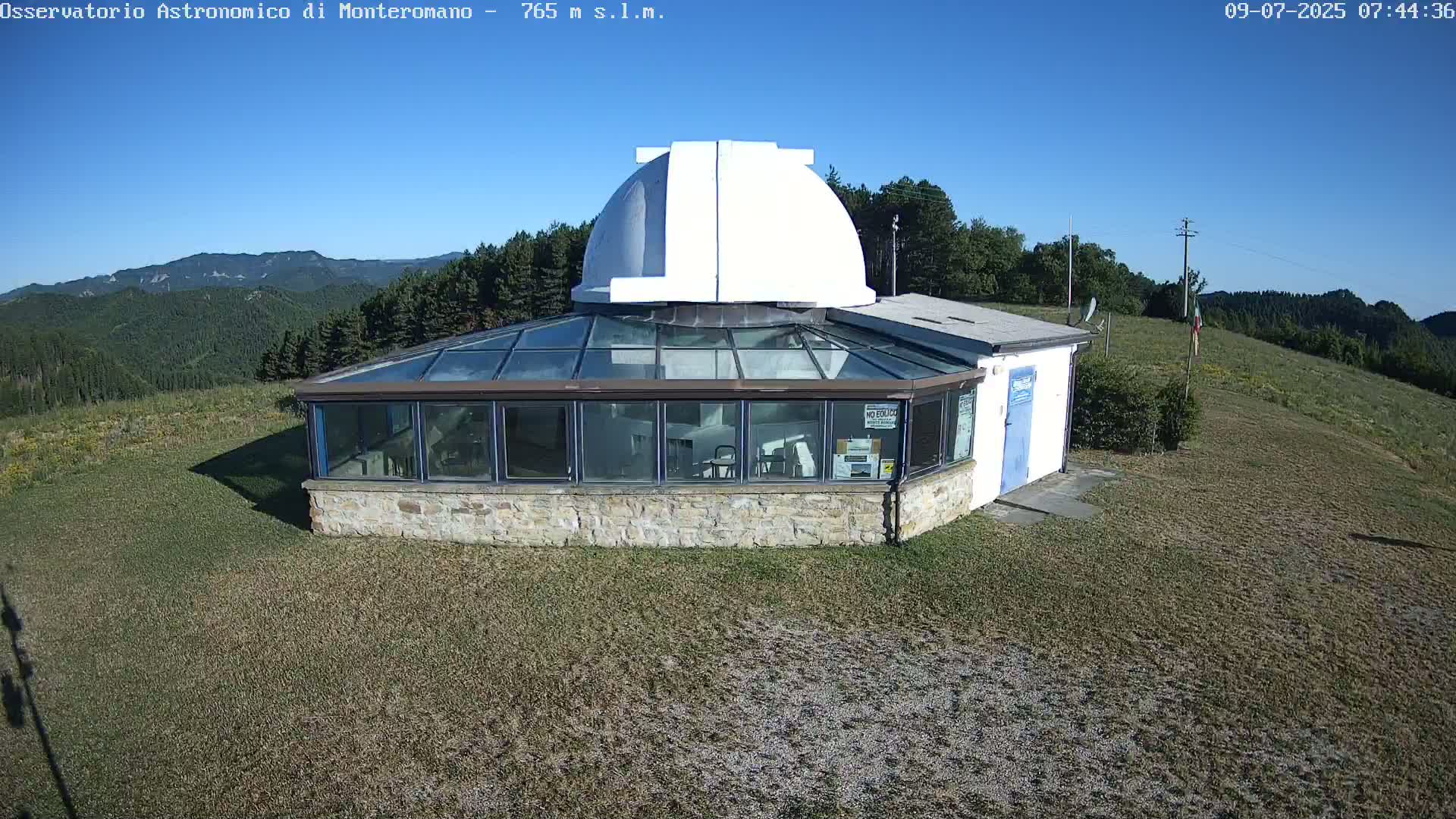 Brisighella, Mount Romano Astronomical Observatory Live Cam - Ravenna, Italy