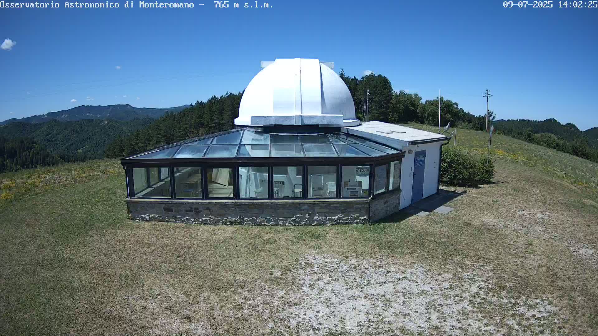 Brisighella, Mount Romano Astronomical Observatory Live Cam - Ravenna, Italy