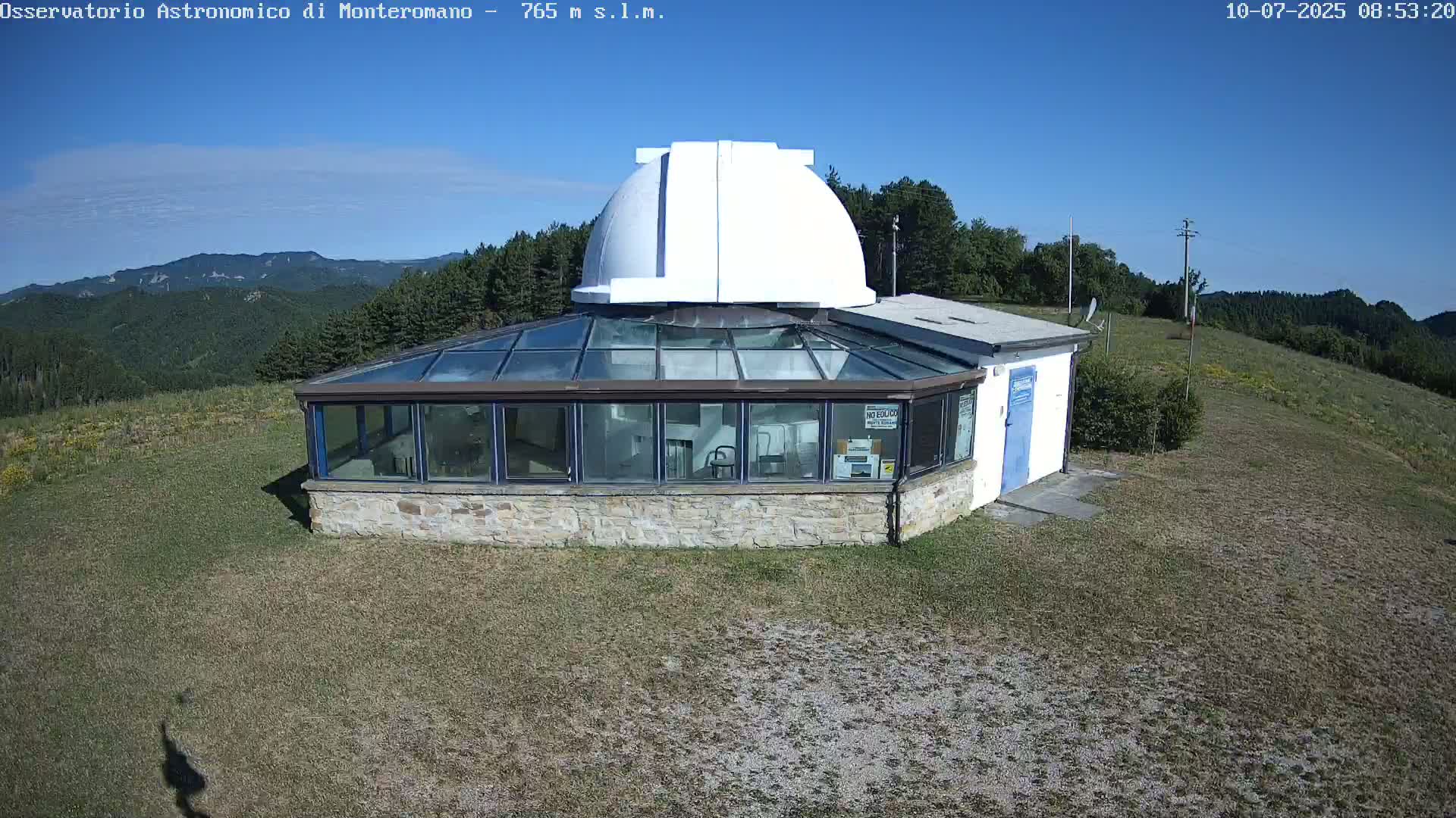 Brisighella, Mount Romano Astronomical Observatory Live Cam - Ravenna, Italy