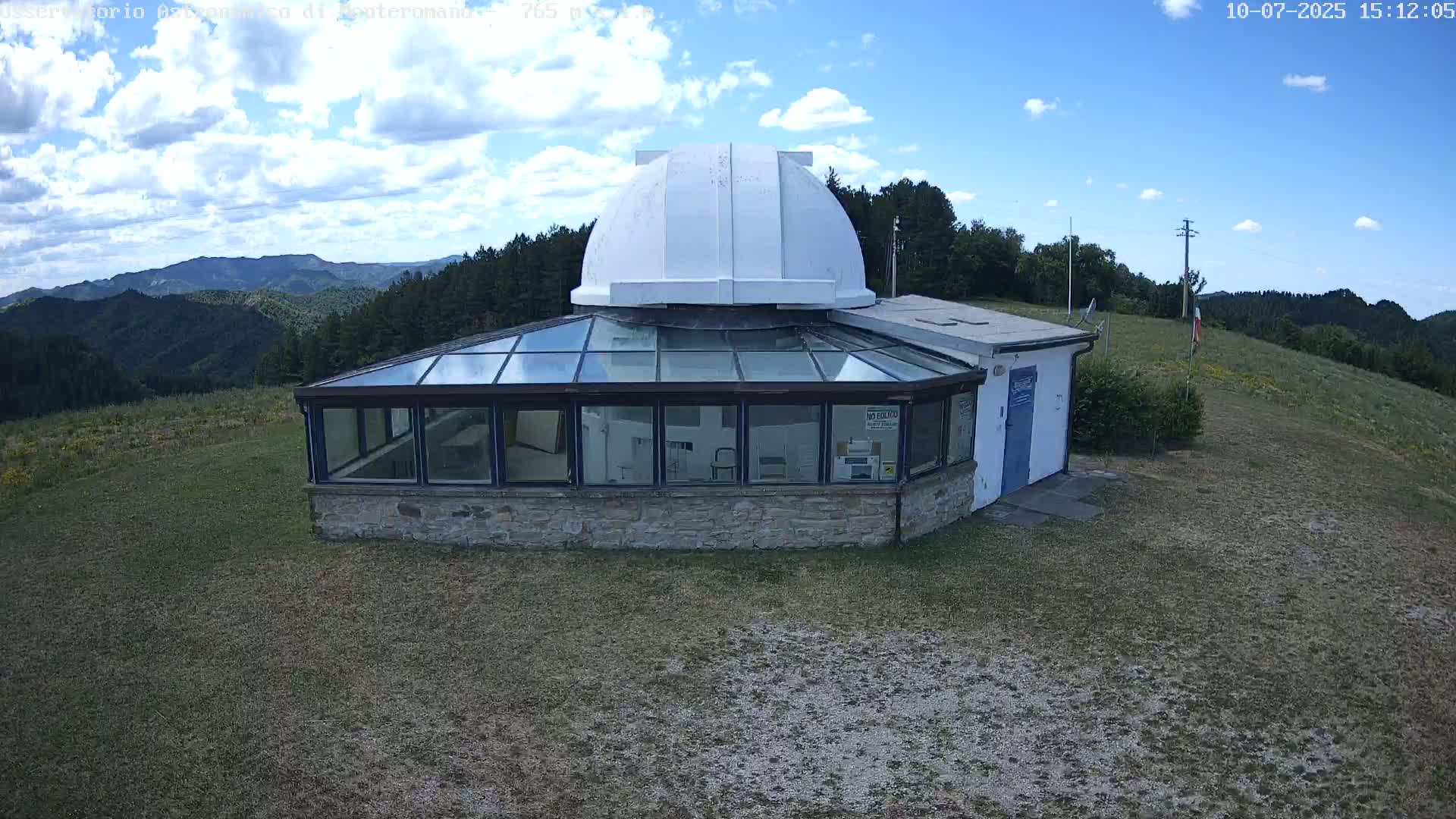 Brisighella, Mount Romano Astronomical Observatory Live Cam - Ravenna, Italy