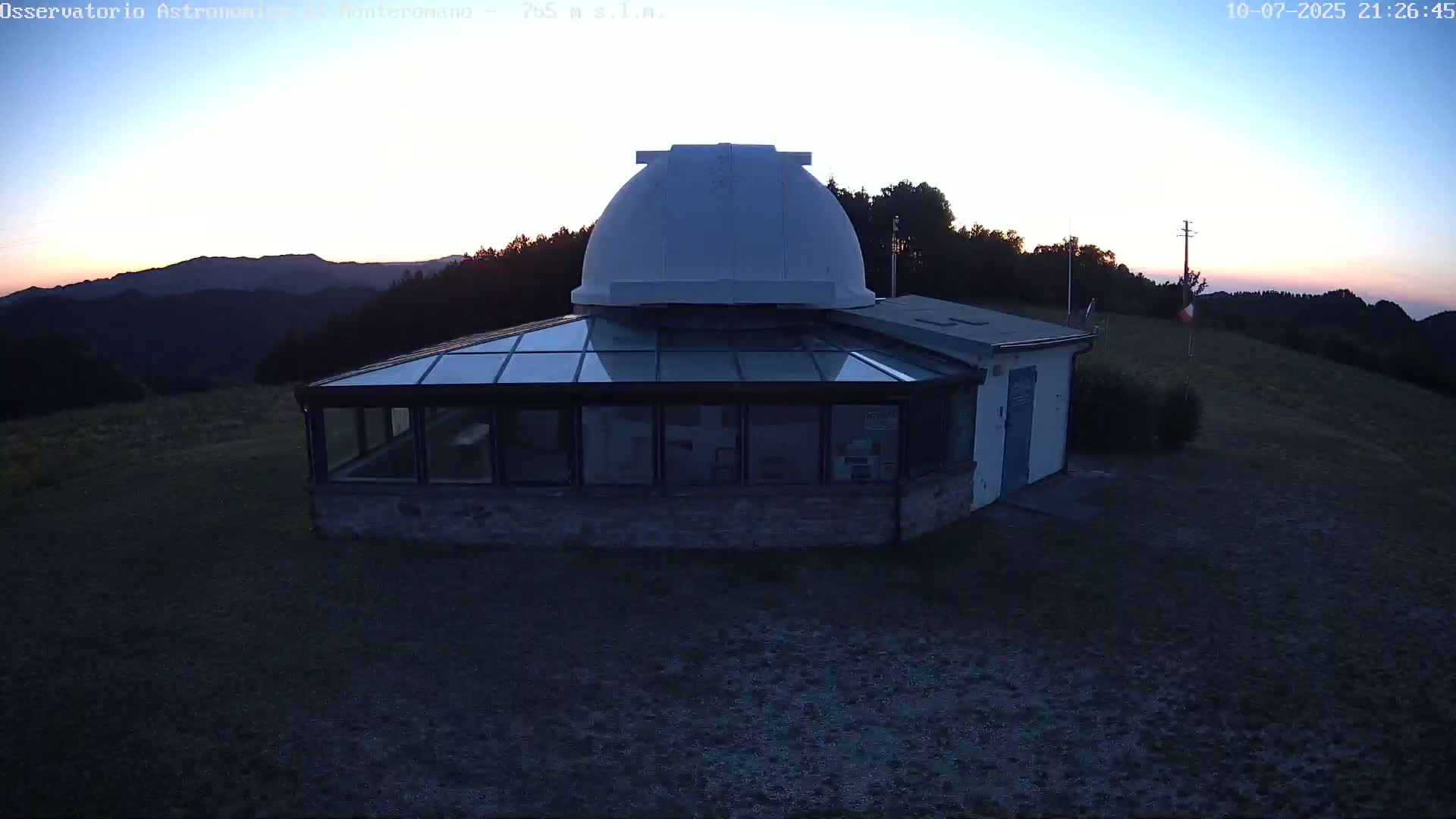 Brisighella, Mount Romano Astronomical Observatory Live Cam - Ravenna, Italy