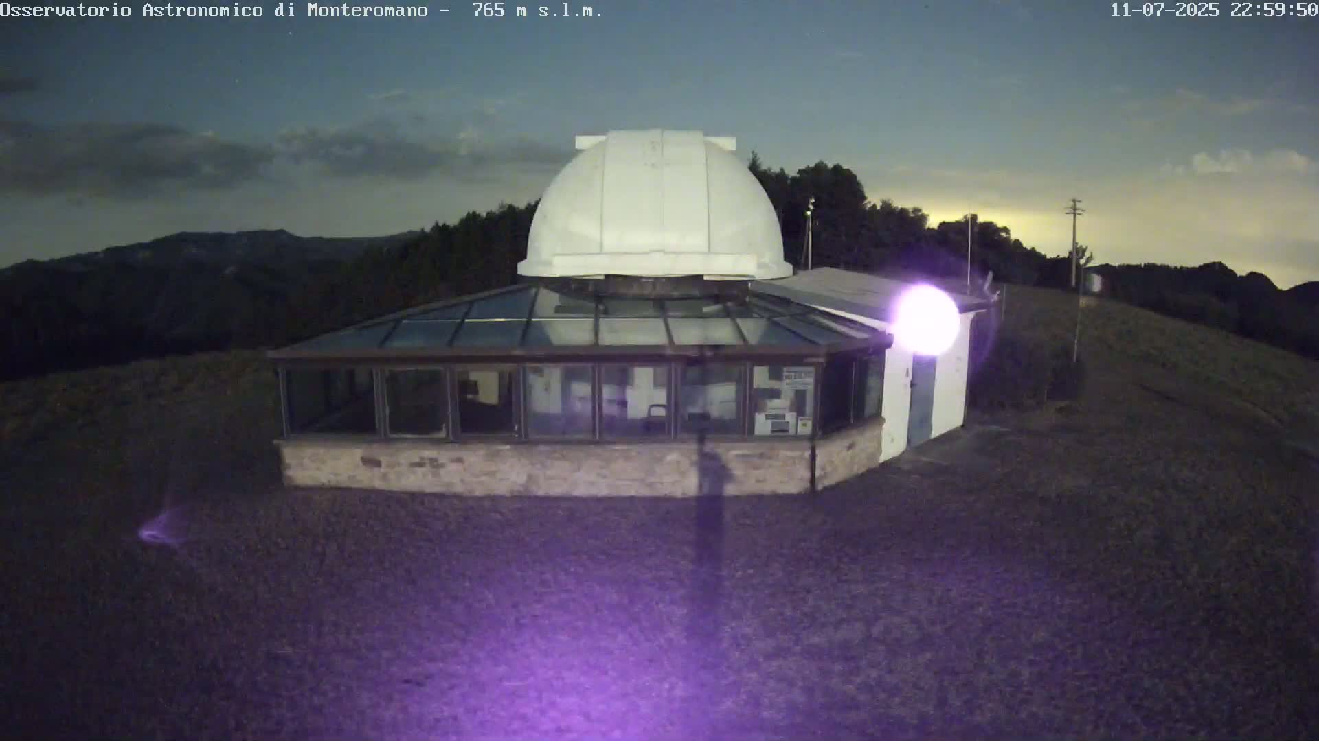 Brisighella, Mount Romano Astronomical Observatory Live Cam - Ravenna, Italy