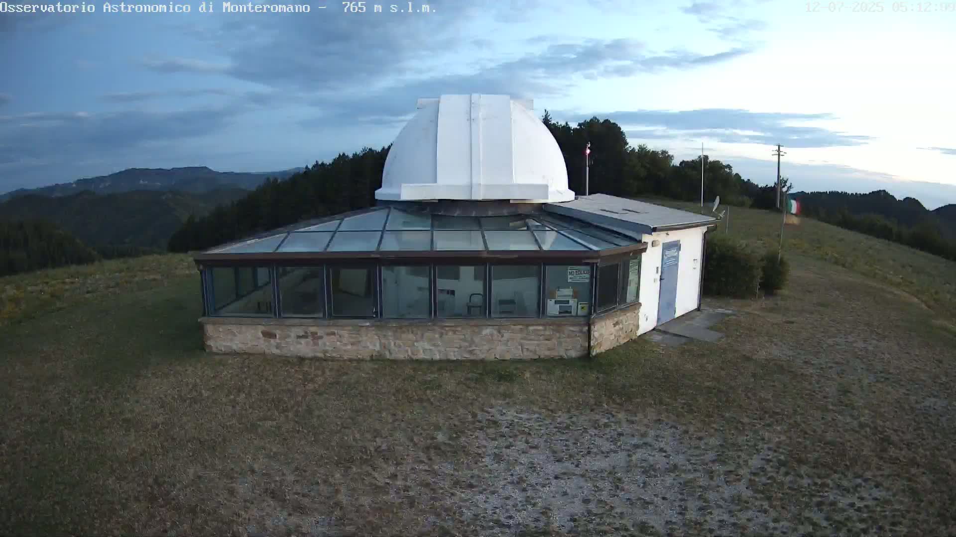 Brisighella, Mount Romano Astronomical Observatory Live Cam - Ravenna, Italy