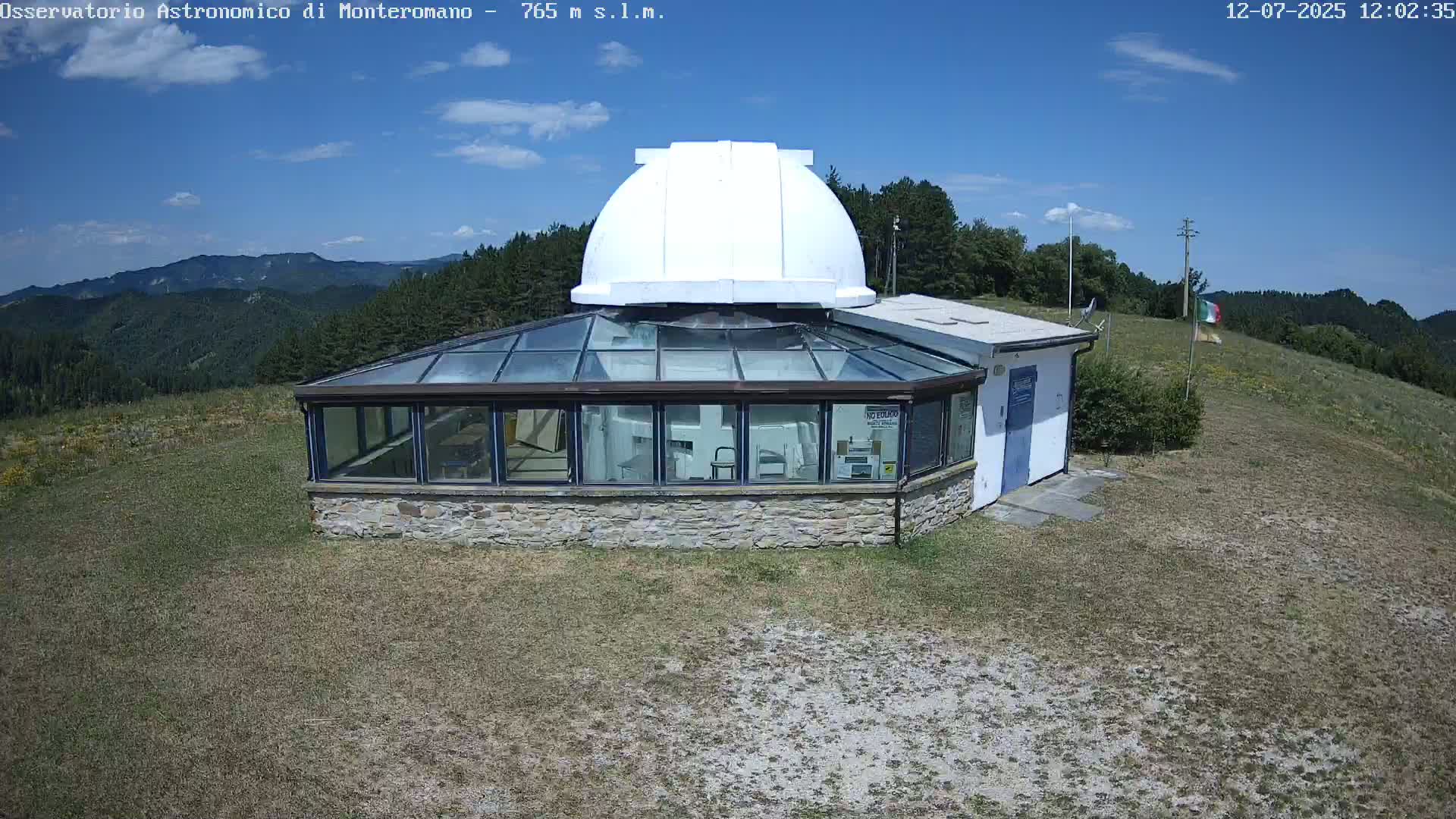Brisighella, Mount Romano Astronomical Observatory Live Cam - Ravenna, Italy