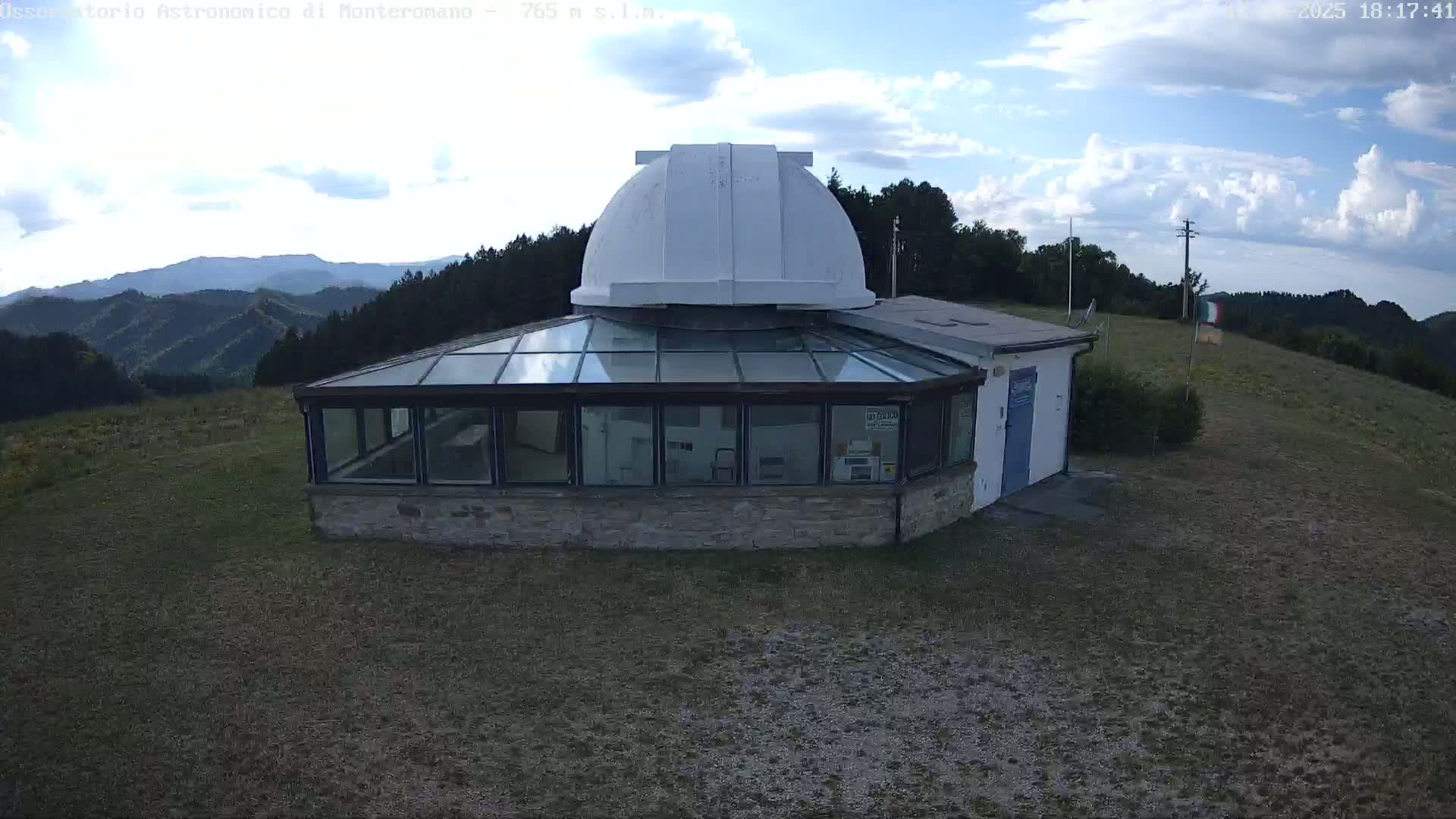 Brisighella, Mount Romano Astronomical Observatory Live Cam - Ravenna, Italy