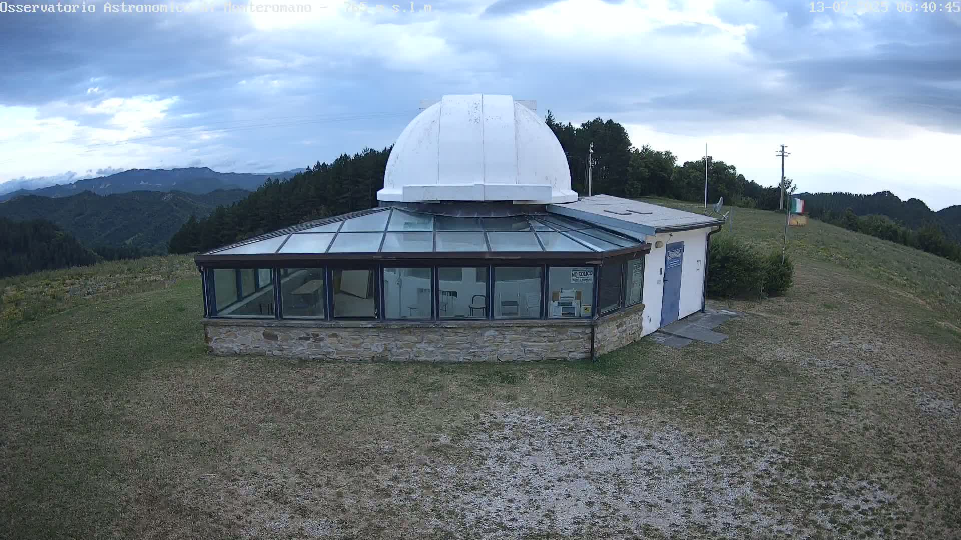 Brisighella, Mount Romano Astronomical Observatory Live Cam - Ravenna, Italy