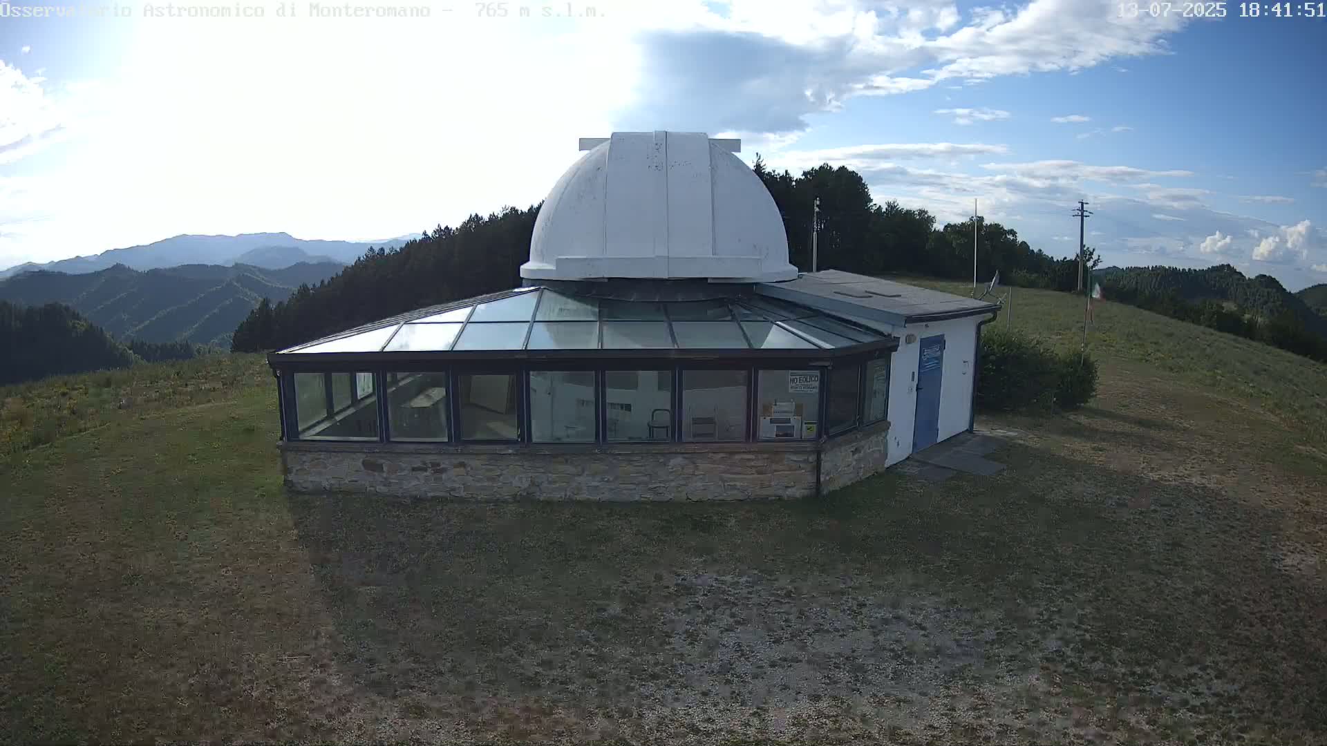 Brisighella, Mount Romano Astronomical Observatory Live Cam - Ravenna, Italy