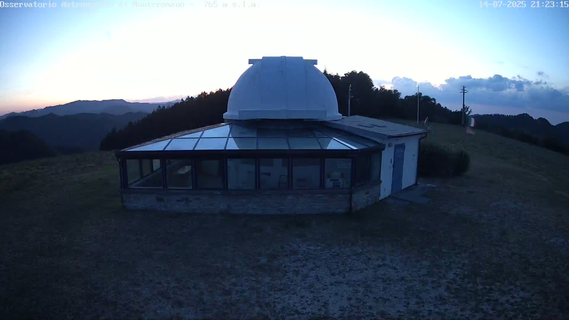 Brisighella, Mount Romano Astronomical Observatory Live Cam - Ravenna, Italy