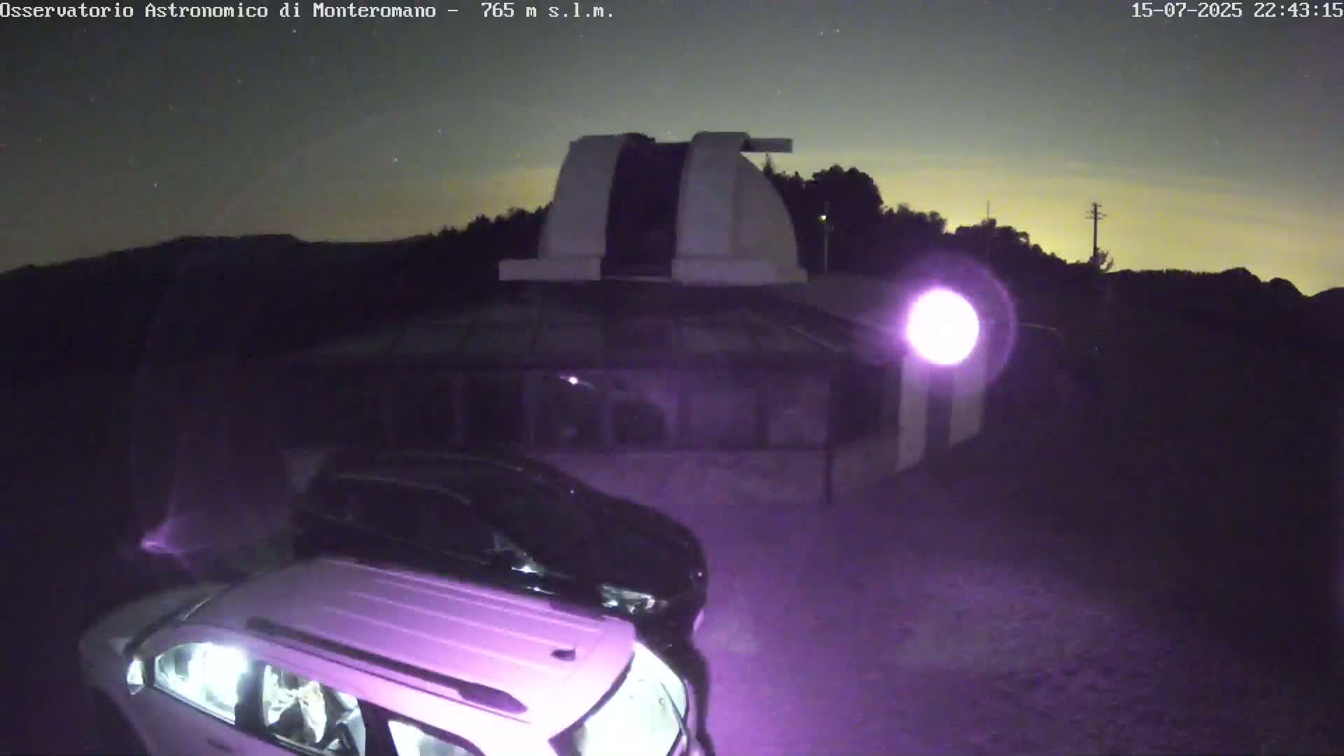 Brisighella, Mount Romano Astronomical Observatory Live Cam - Ravenna, Italy