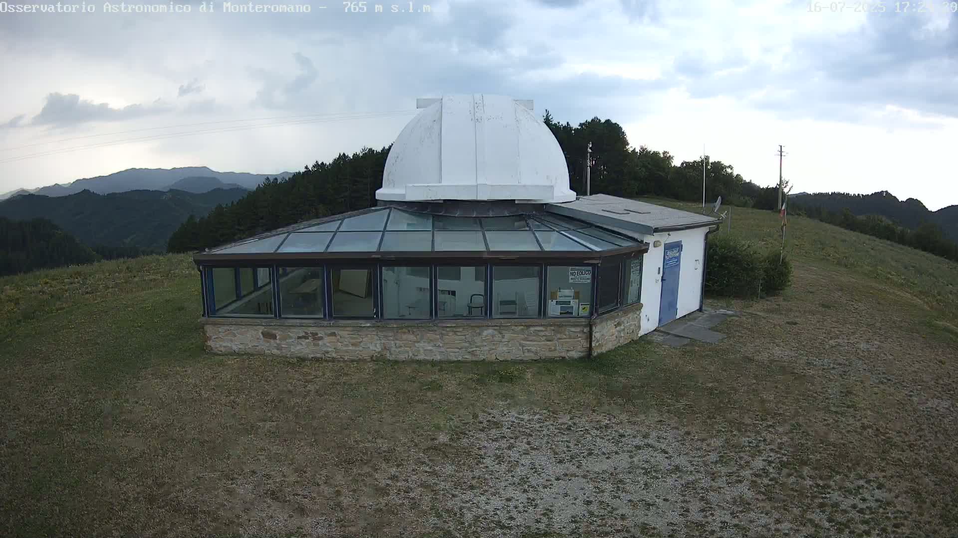 Brisighella, Mount Romano Astronomical Observatory Live Cam - Ravenna, Italy