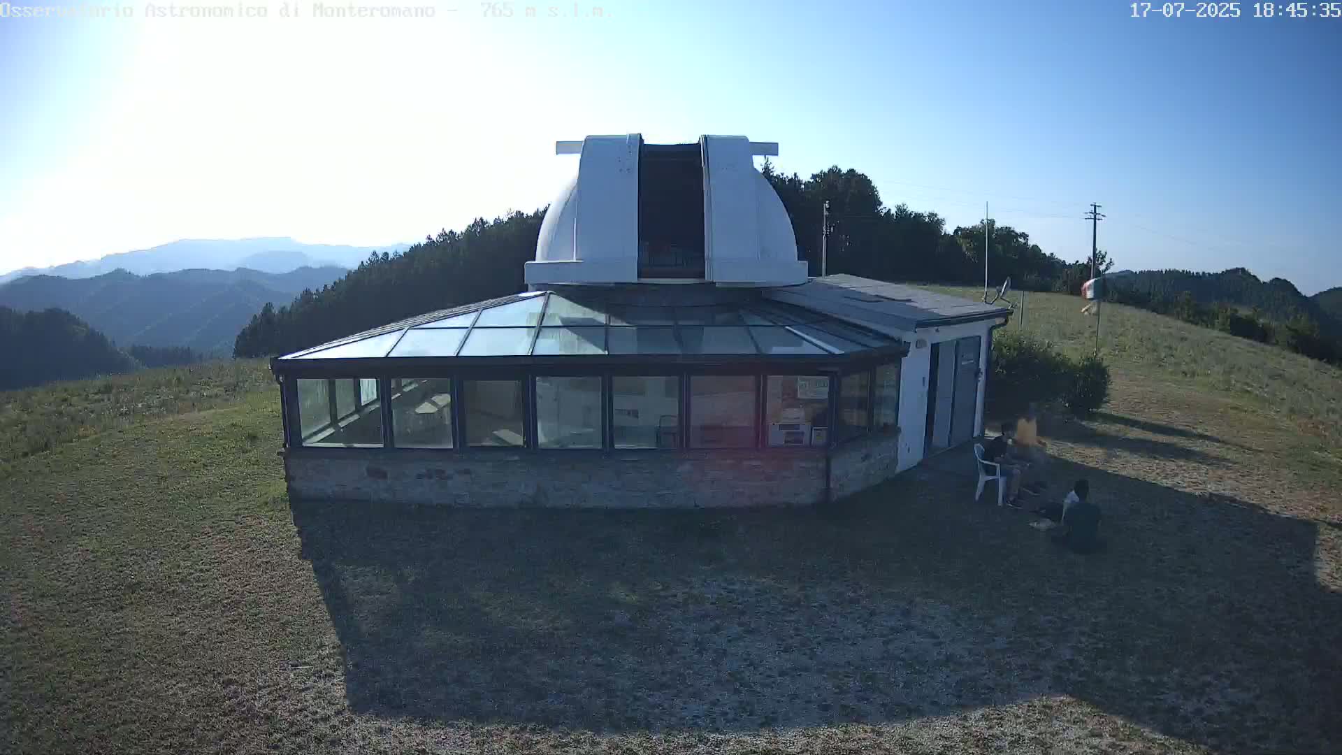 Brisighella, Mount Romano Astronomical Observatory Live Cam - Ravenna, Italy