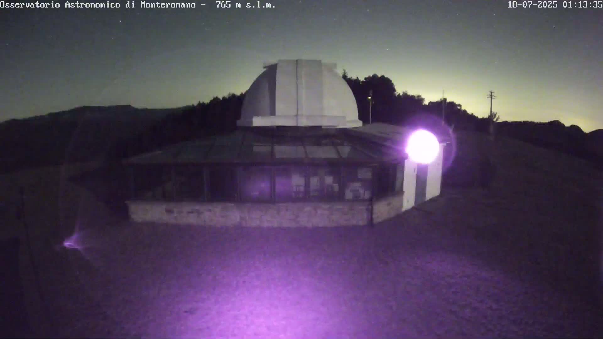 Brisighella, Mount Romano Astronomical Observatory Live Cam - Ravenna, Italy