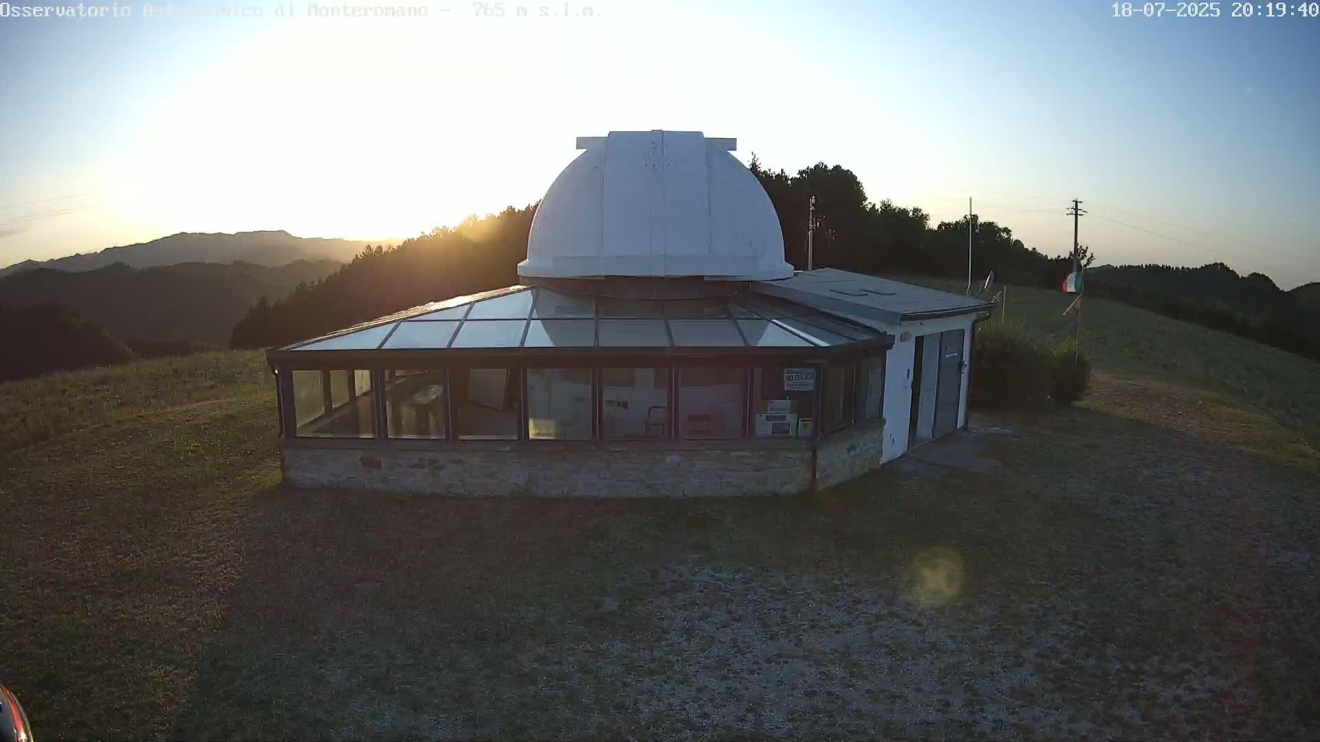 Brisighella, Mount Romano Astronomical Observatory Live Cam - Ravenna, Italy
