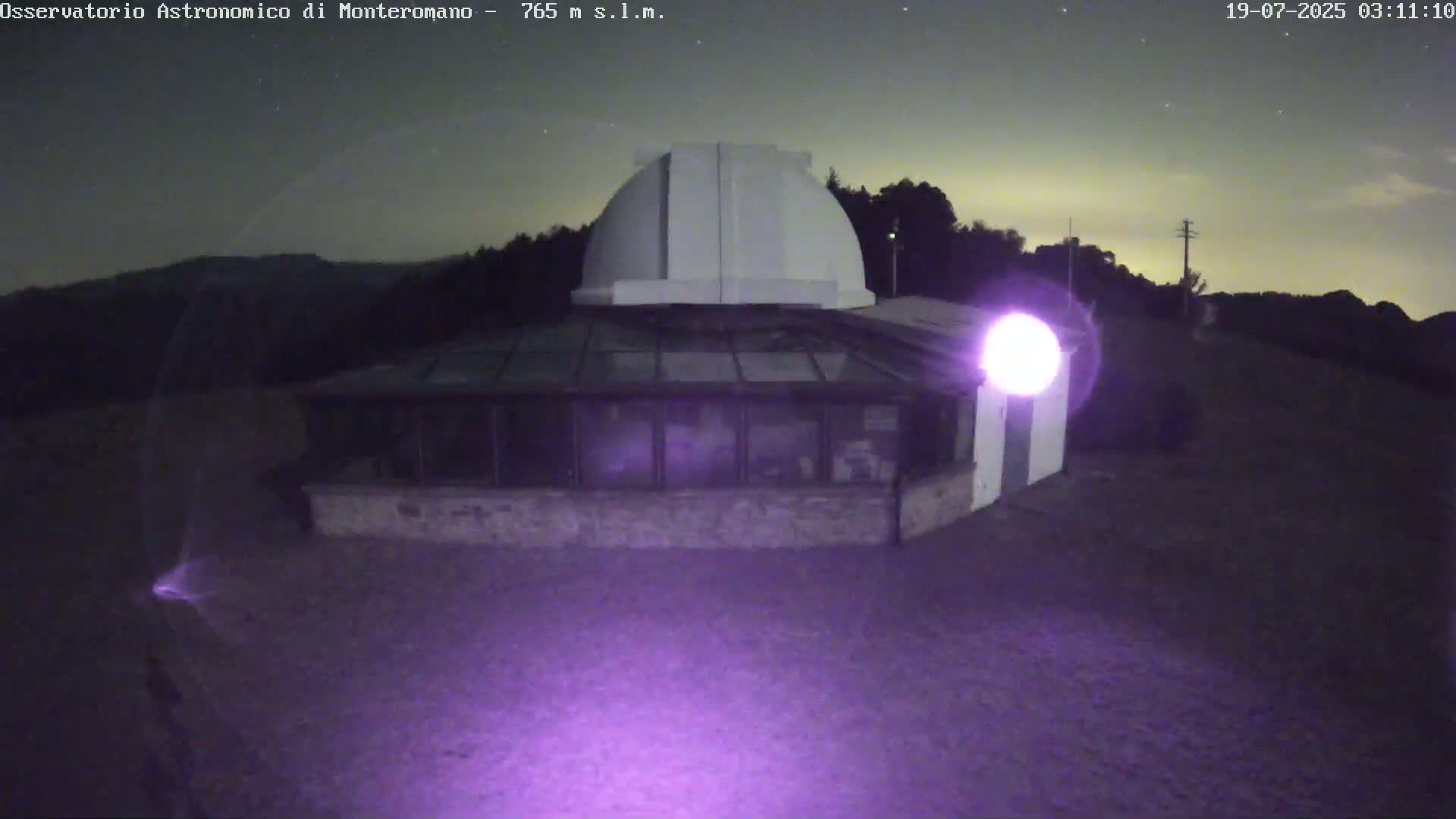 Brisighella, Mount Romano Astronomical Observatory Live Cam - Ravenna, Italy