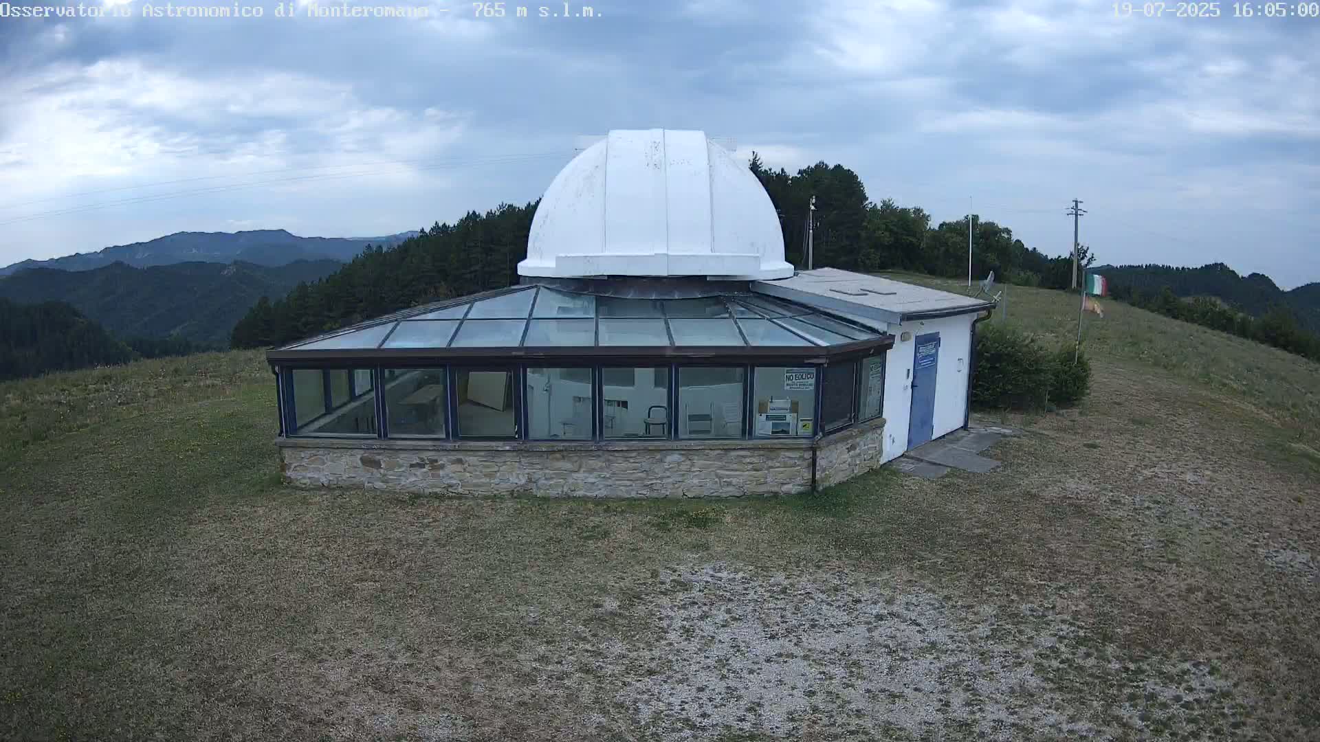 Brisighella, Mount Romano Astronomical Observatory Live Cam - Ravenna, Italy