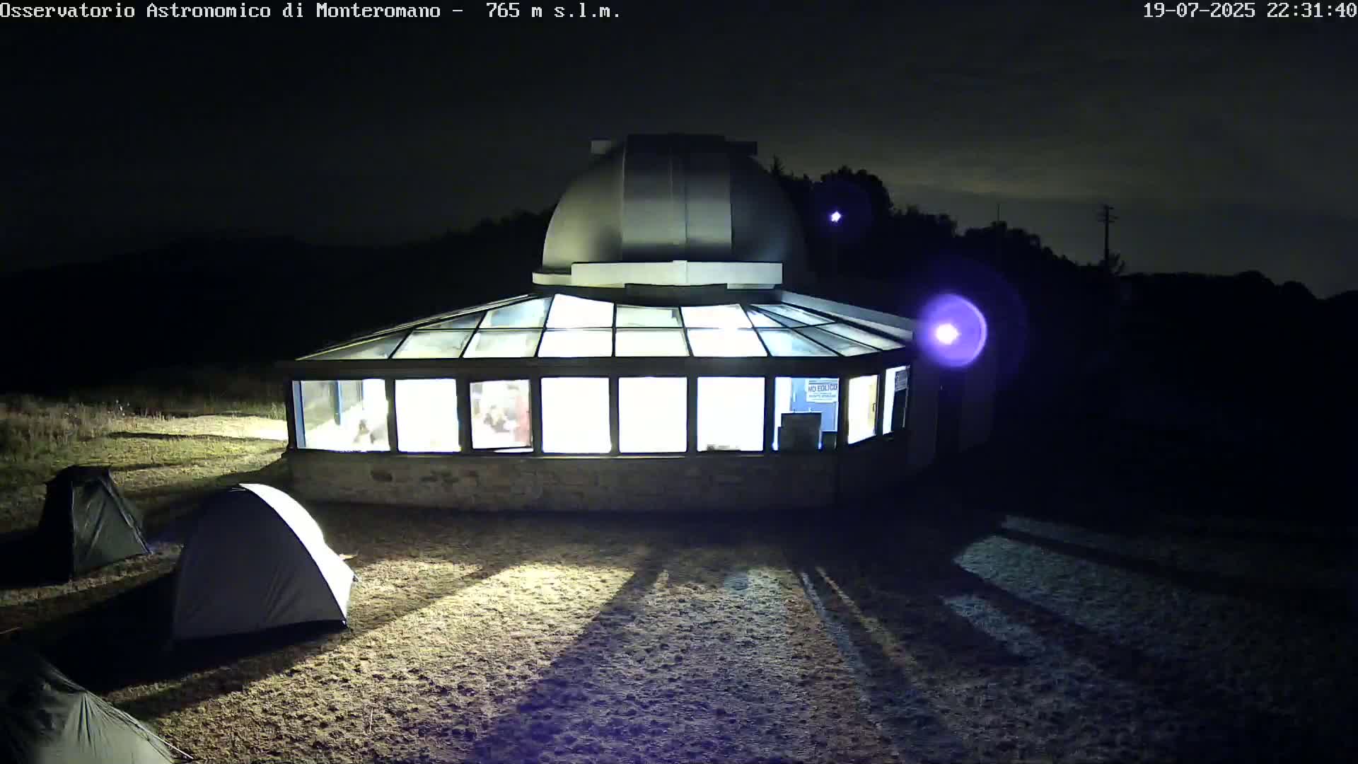 Brisighella, Mount Romano Astronomical Observatory Live Cam - Ravenna, Italy