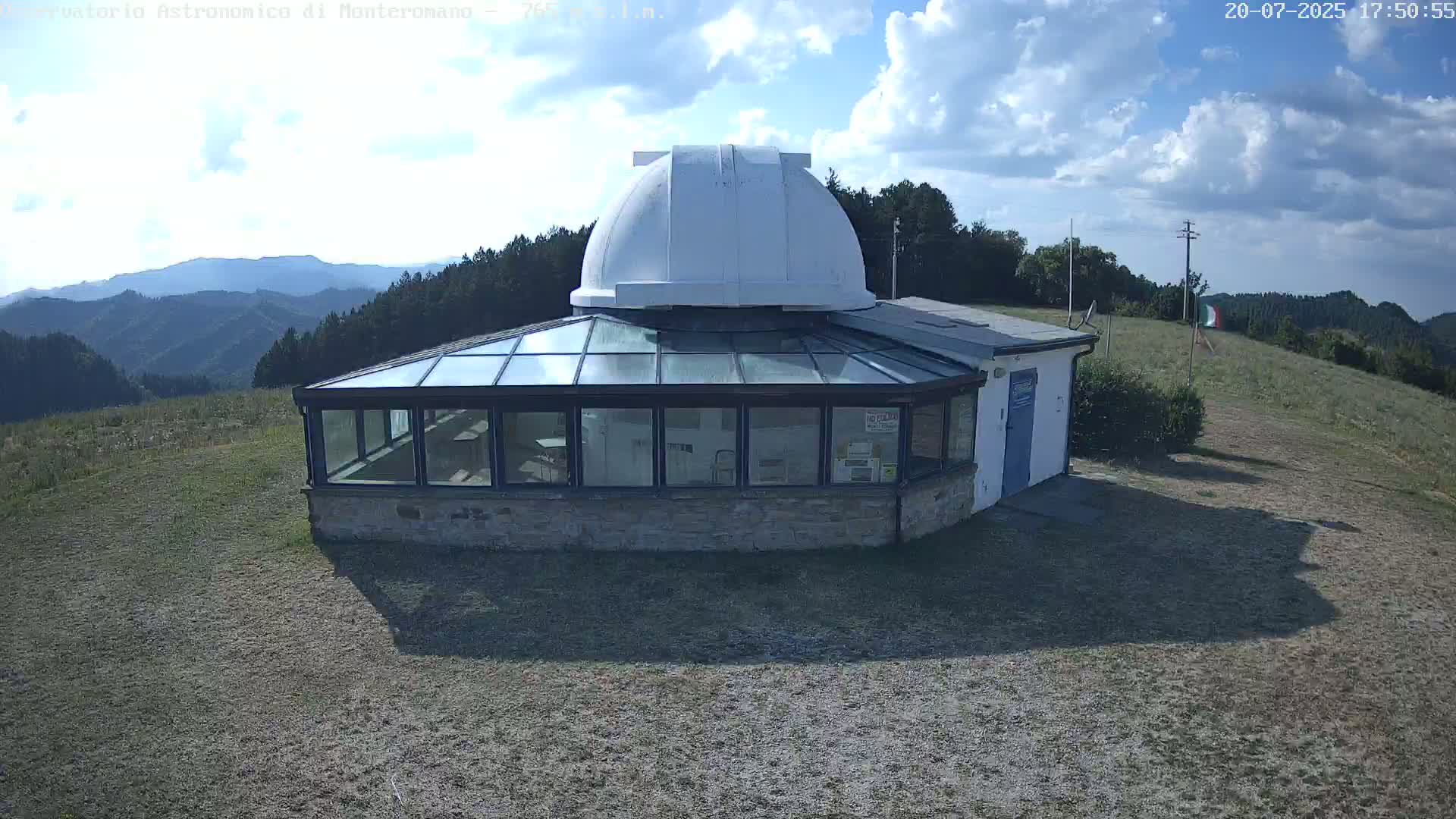 Brisighella, Mount Romano Astronomical Observatory Live Cam - Ravenna, Italy