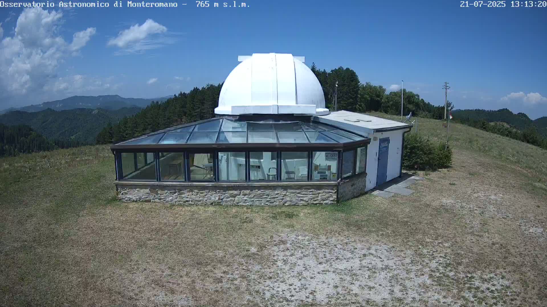 Brisighella, Mount Romano Astronomical Observatory Live Cam - Ravenna, Italy