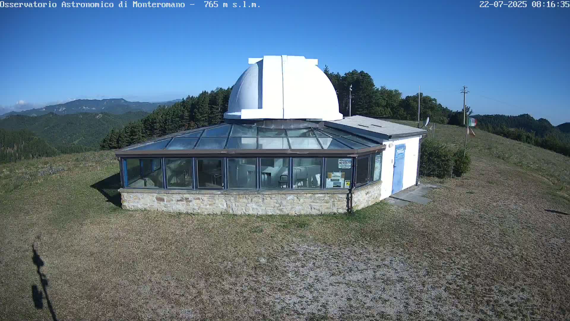 Brisighella, Mount Romano Astronomical Observatory Live Cam - Ravenna, Italy