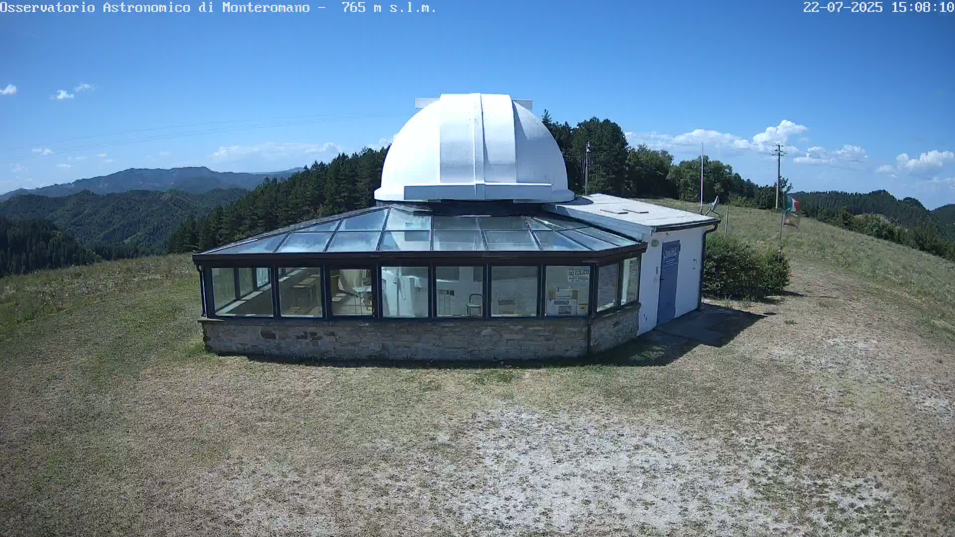 Brisighella, Mount Romano Astronomical Observatory Live Cam - Ravenna, Italy
