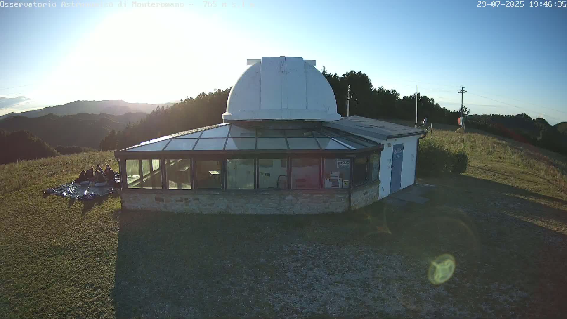Brisighella, Mount Romano Astronomical Observatory Live Cam - Ravenna, Italy