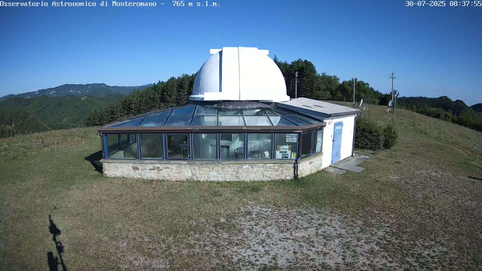 Brisighella, Mount Romano Astronomical Observatory Live Cam - Ravenna, Italy