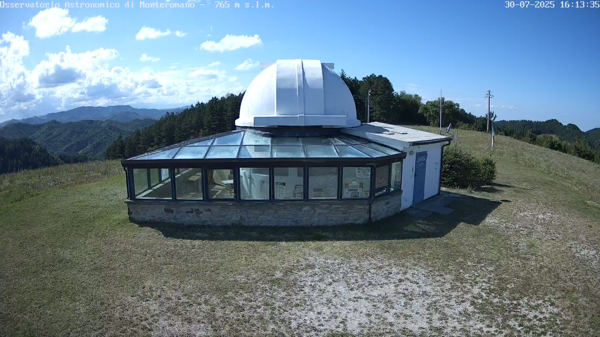Brisighella, Mount Romano Astronomical Observatory Live Cam - Ravenna, Italy