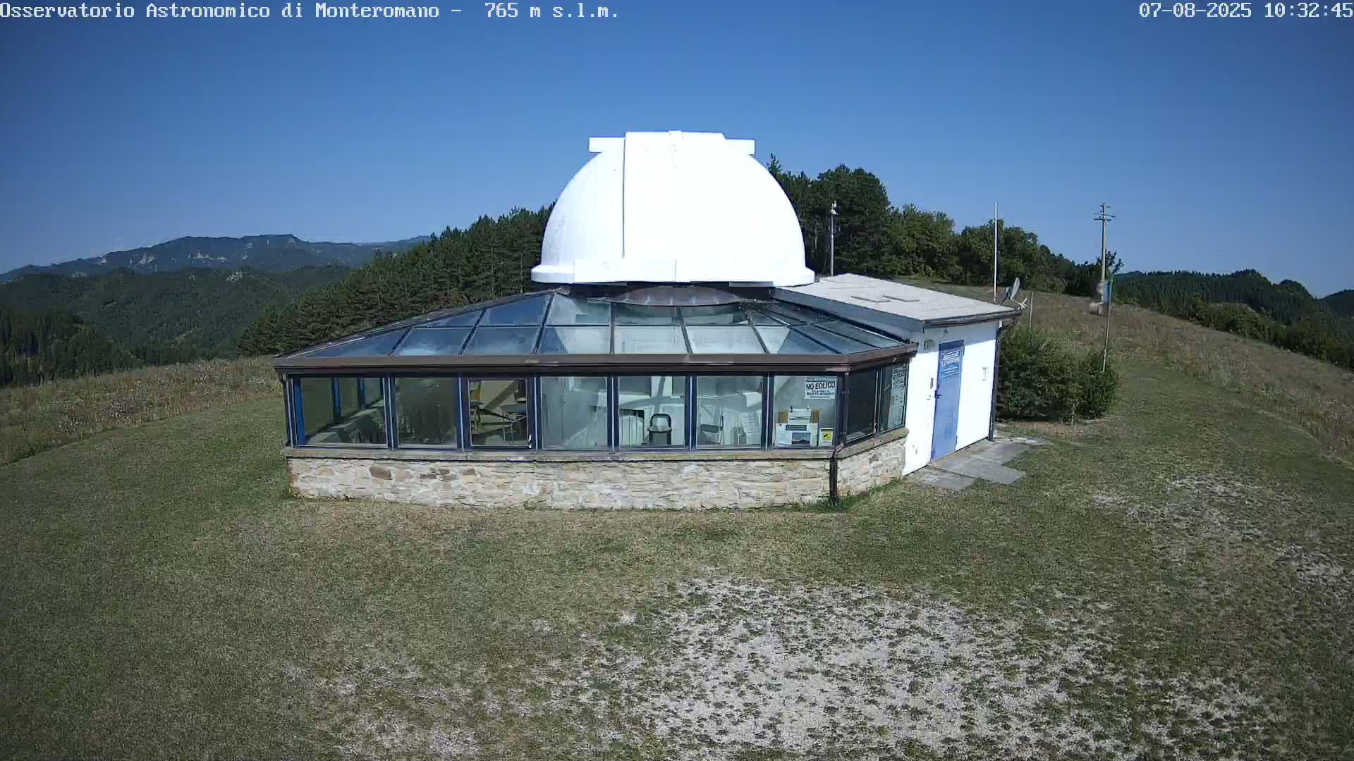 Brisighella, Mount Romano Astronomical Observatory Live Cam - Ravenna, Italy