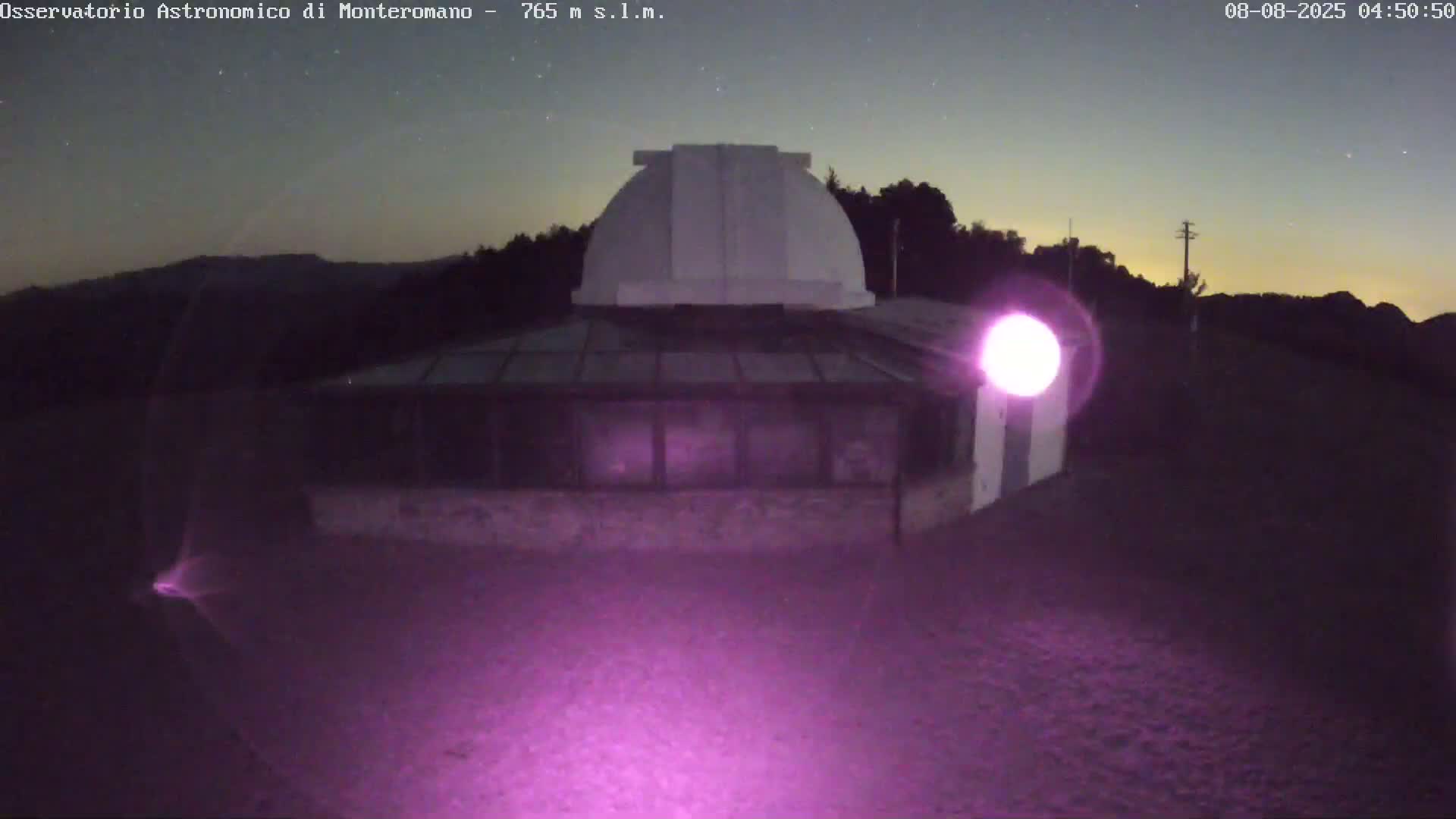 Brisighella, Mount Romano Astronomical Observatory Live Cam - Ravenna, Italy