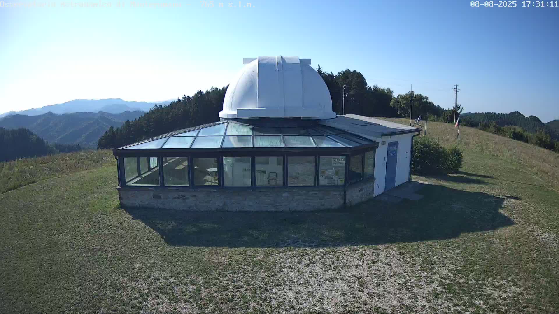 Brisighella, Mount Romano Astronomical Observatory Live Cam - Ravenna, Italy