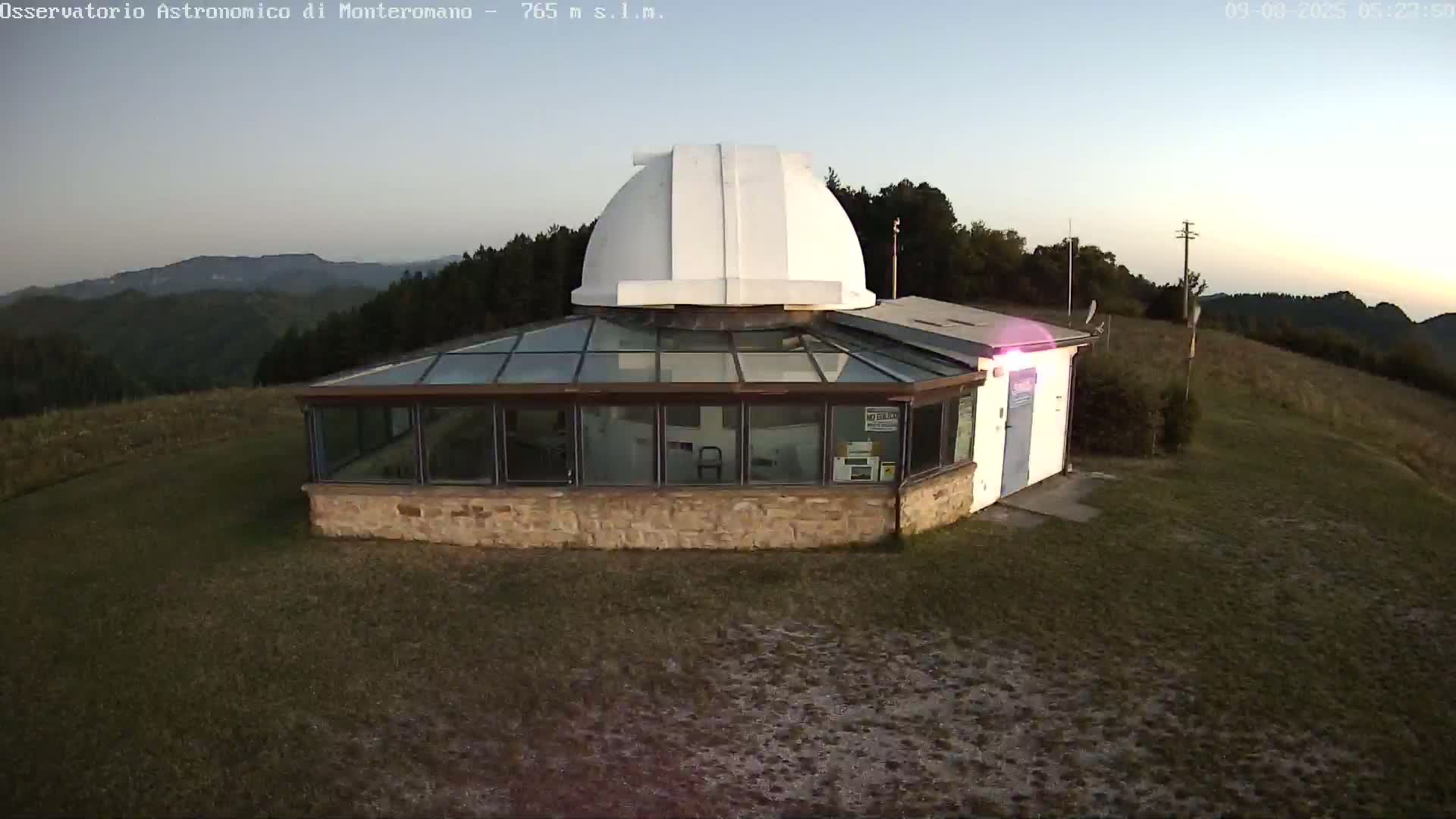 Brisighella, Mount Romano Astronomical Observatory Live Cam - Ravenna, Italy
