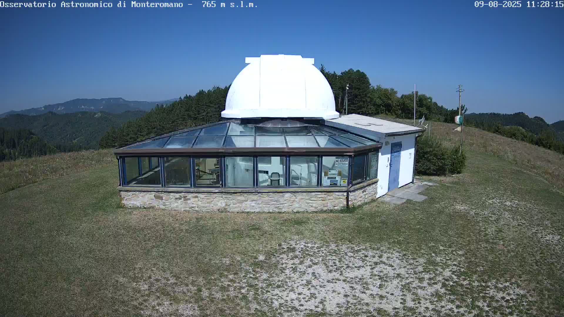 Brisighella, Mount Romano Astronomical Observatory Live Cam - Ravenna, Italy