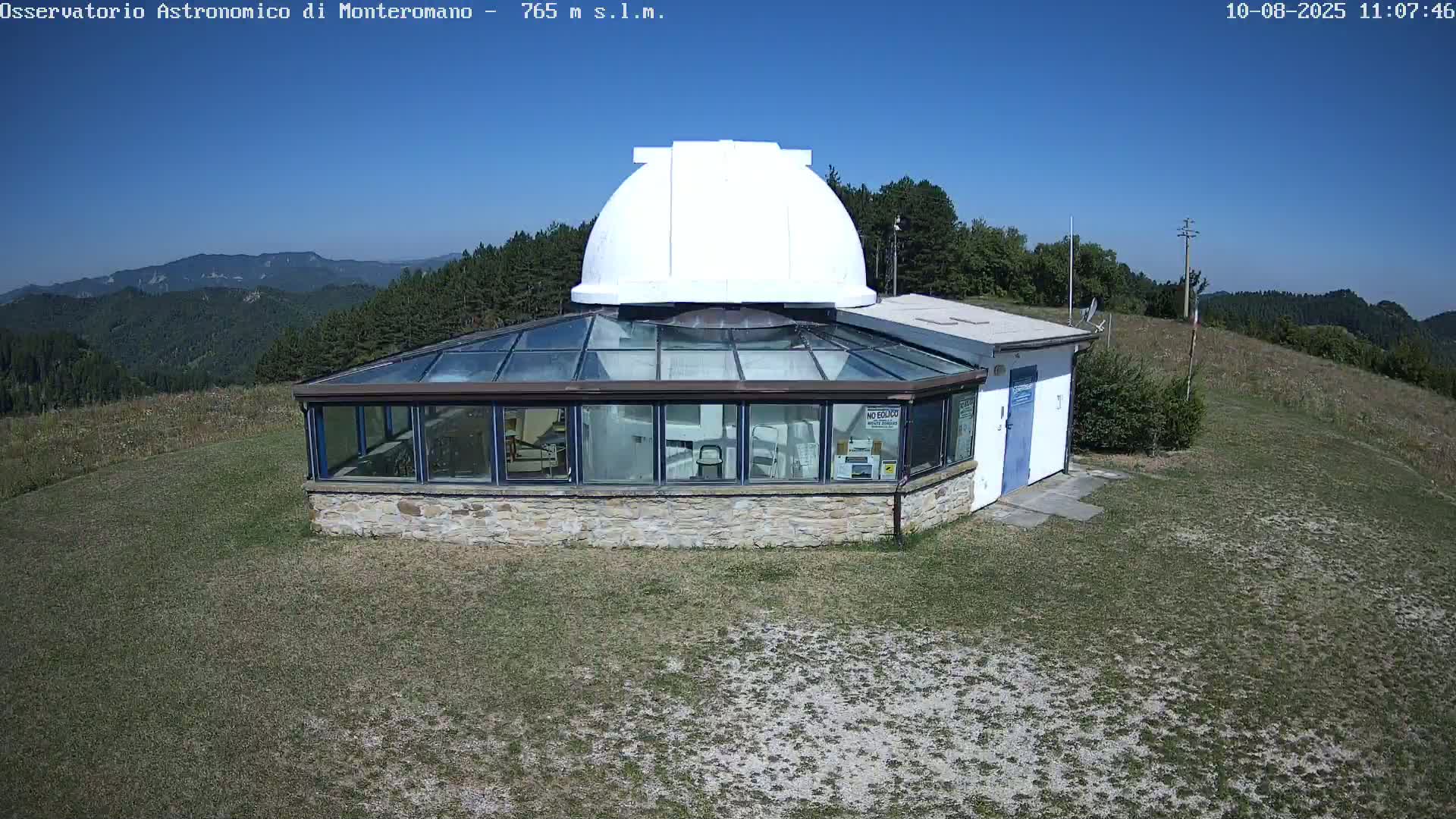 Brisighella, Mount Romano Astronomical Observatory Live Cam - Ravenna, Italy