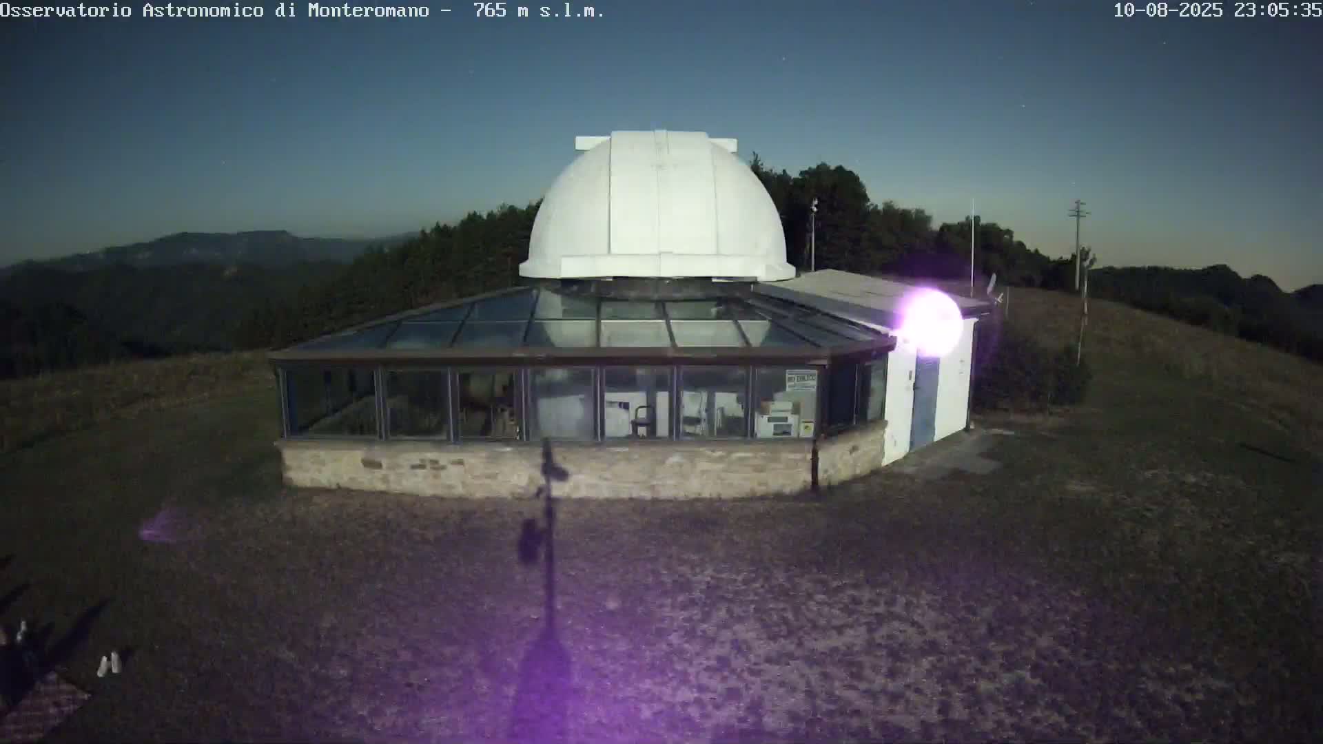Brisighella, Mount Romano Astronomical Observatory Live Cam - Ravenna, Italy