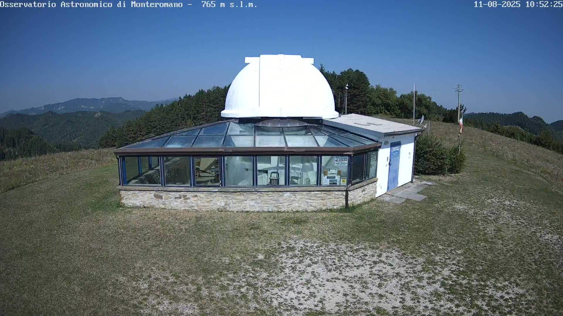 Brisighella, Mount Romano Astronomical Observatory Live Cam - Ravenna, Italy