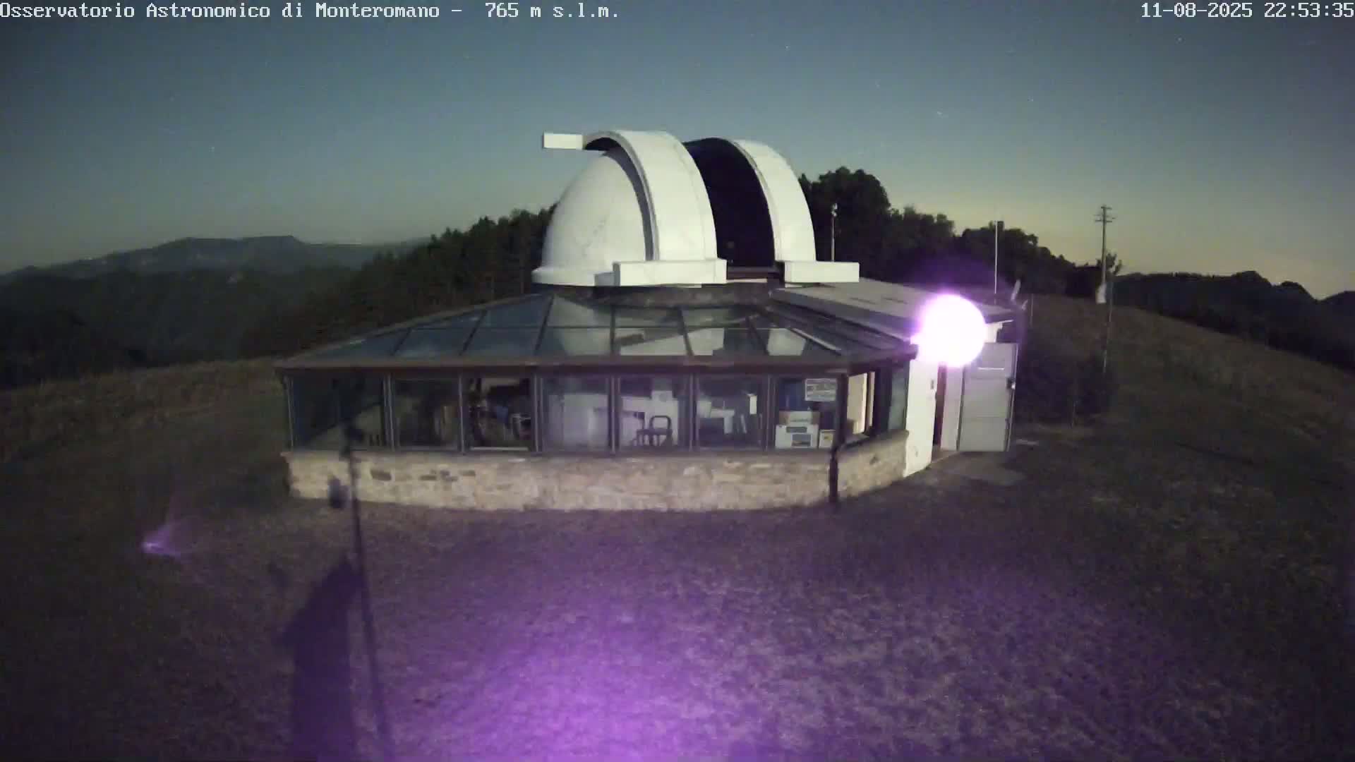 Brisighella, Mount Romano Astronomical Observatory Live Cam - Ravenna, Italy