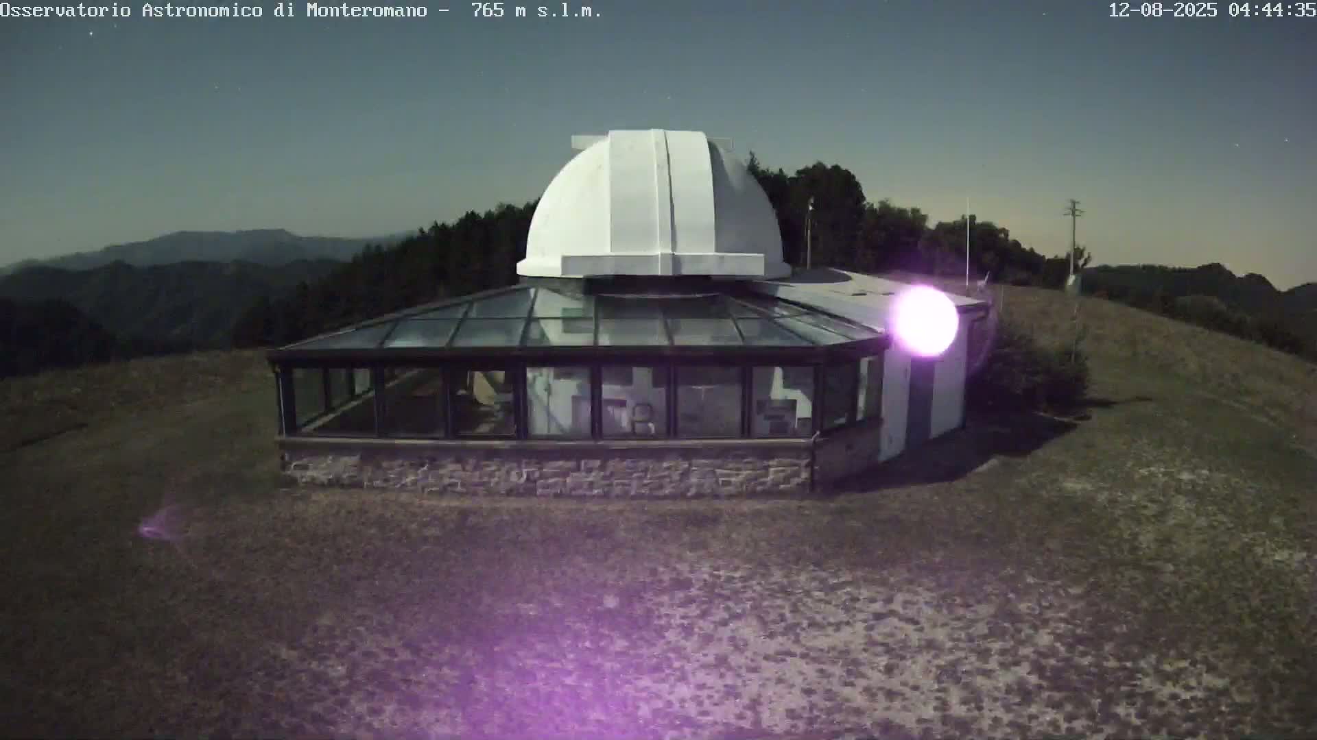 Brisighella, Mount Romano Astronomical Observatory Live Cam - Ravenna, Italy