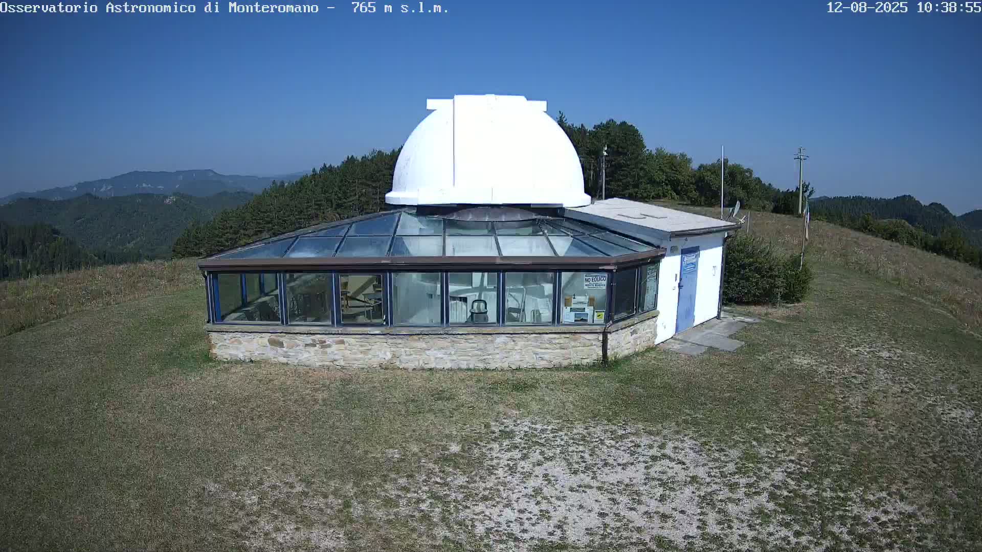Brisighella, Mount Romano Astronomical Observatory Live Cam - Ravenna, Italy
