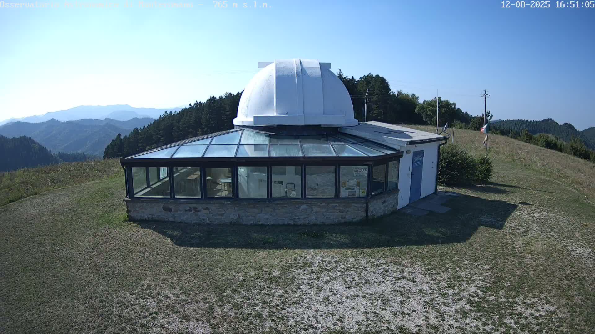 Brisighella, Mount Romano Astronomical Observatory Live Cam - Ravenna, Italy