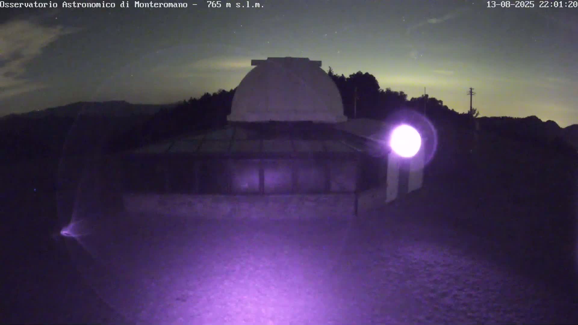 Brisighella, Mount Romano Astronomical Observatory Live Cam - Ravenna, Italy