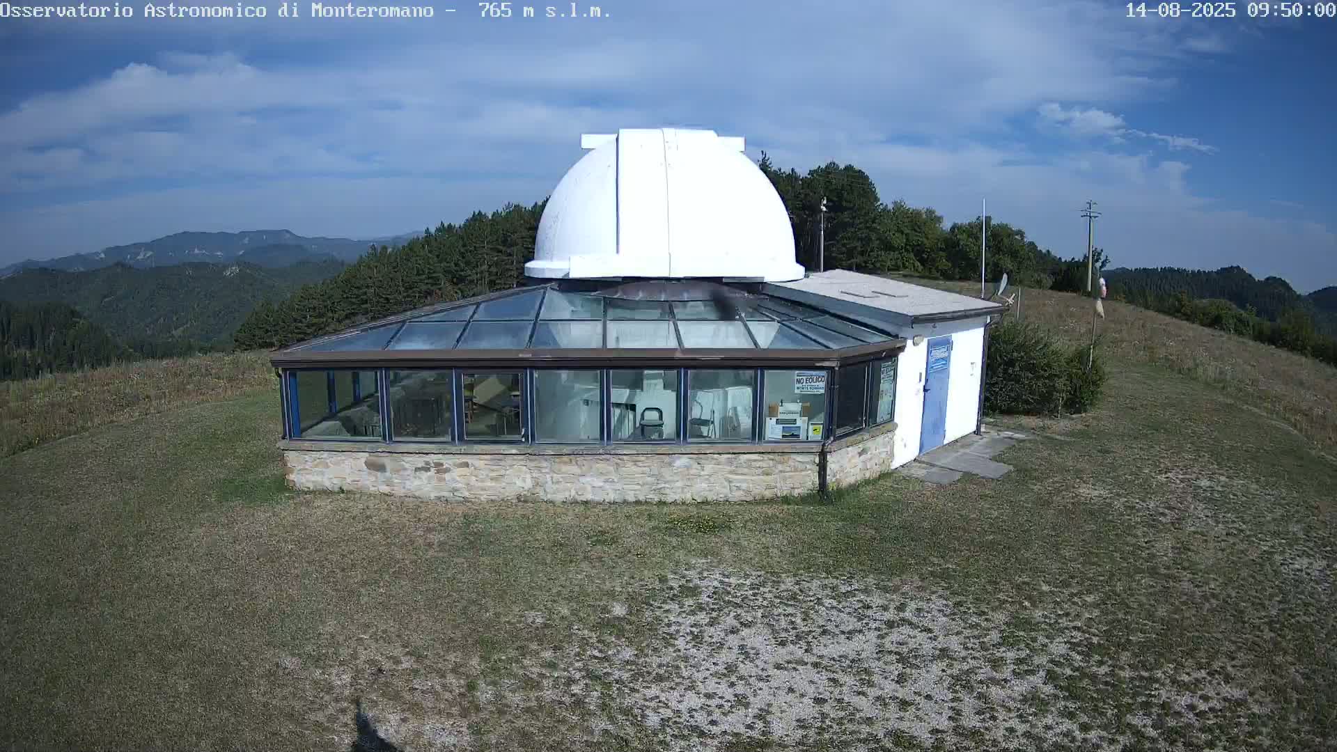 Brisighella, Mount Romano Astronomical Observatory Live Cam - Ravenna, Italy