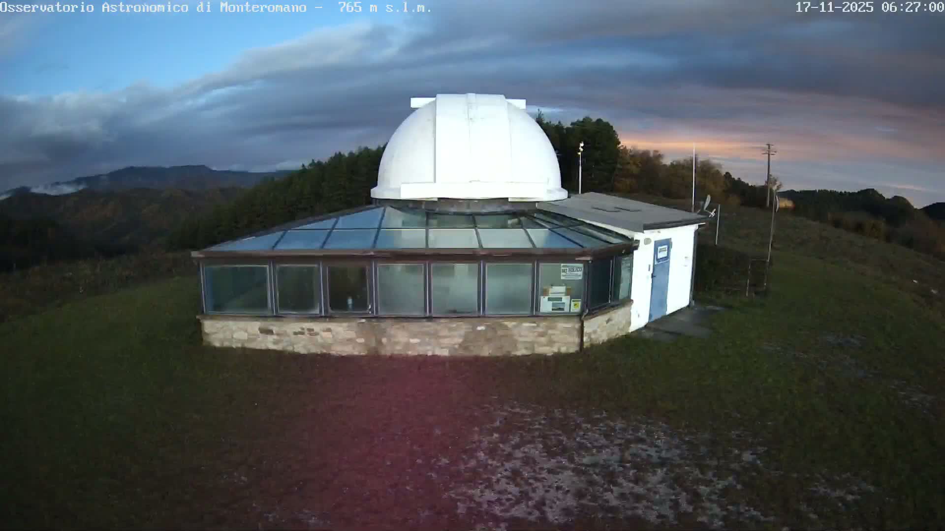 Brisighella, Mount Romano Astronomical Observatory Live Cam - Ravenna, Italy